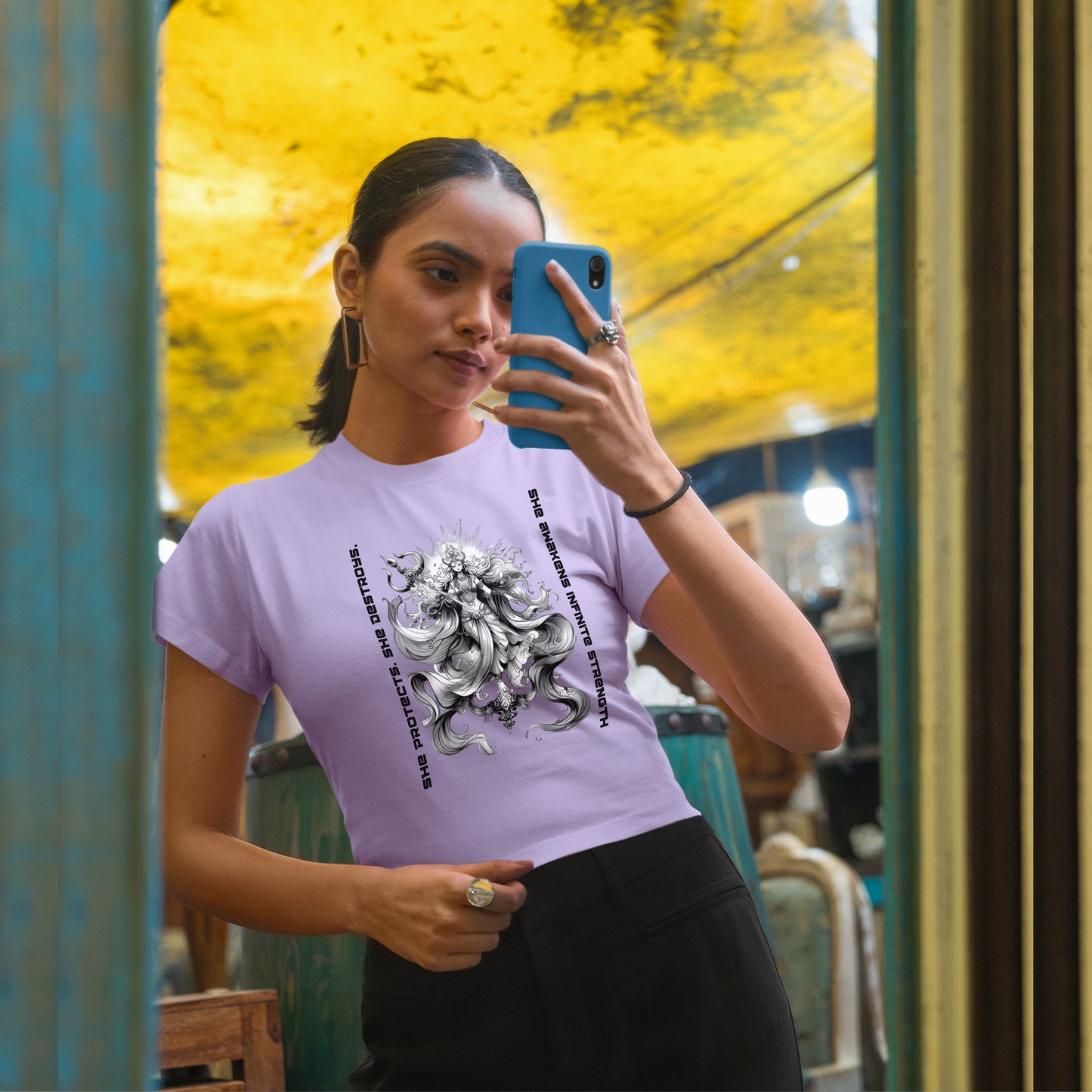 Shākti II Crop Top