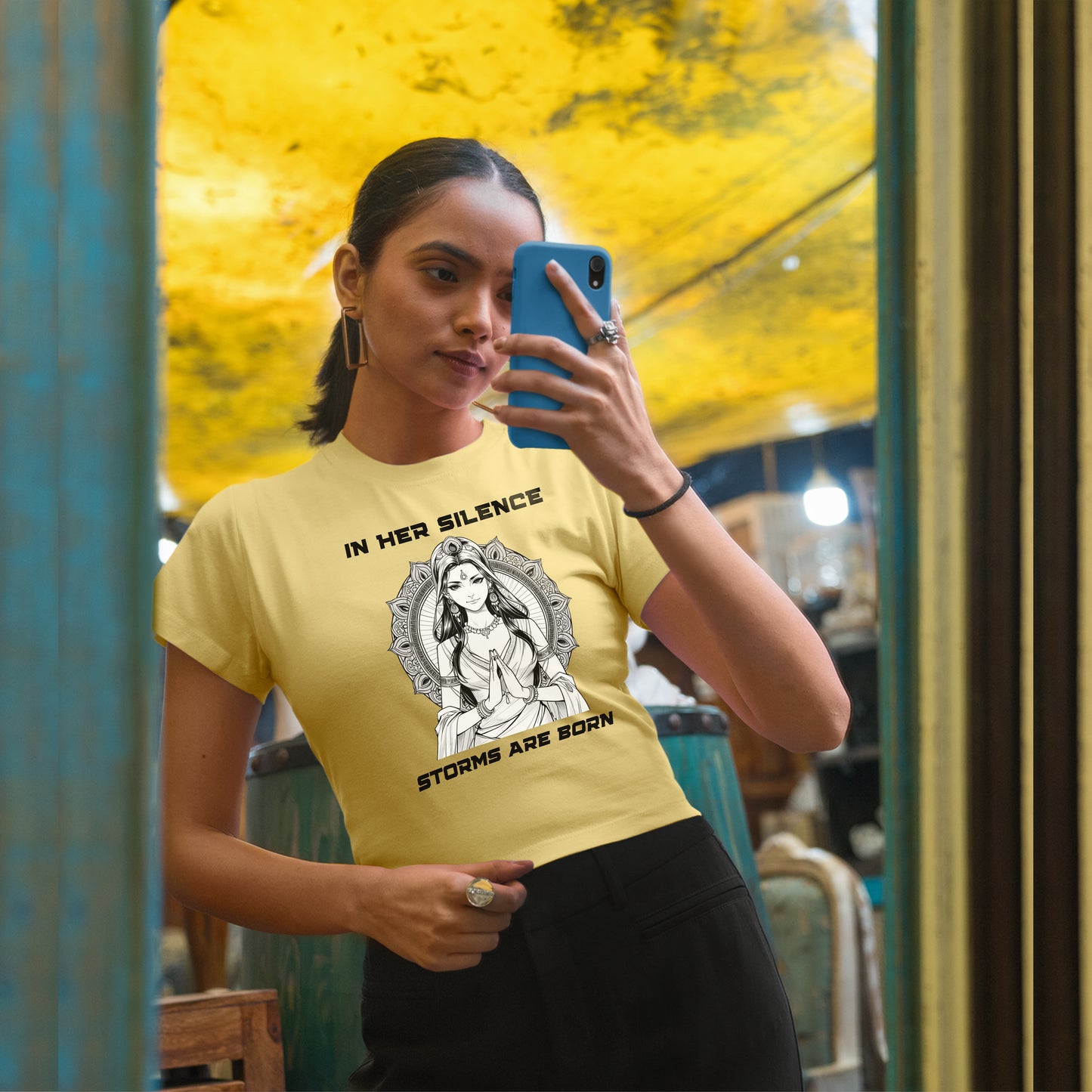 Strength in Simplicity I Crop Top