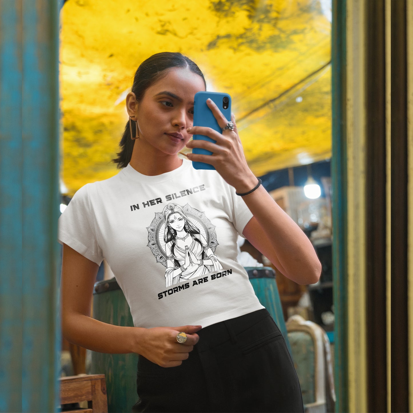 Strength in Simplicity I Crop Top