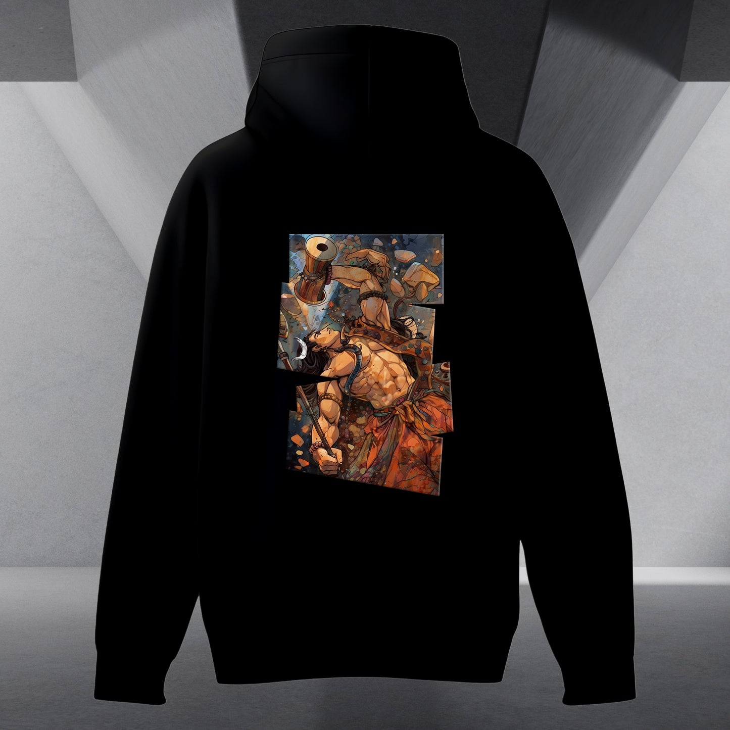 The Māhādev Collection - Nataraj I Hoodie Back Print