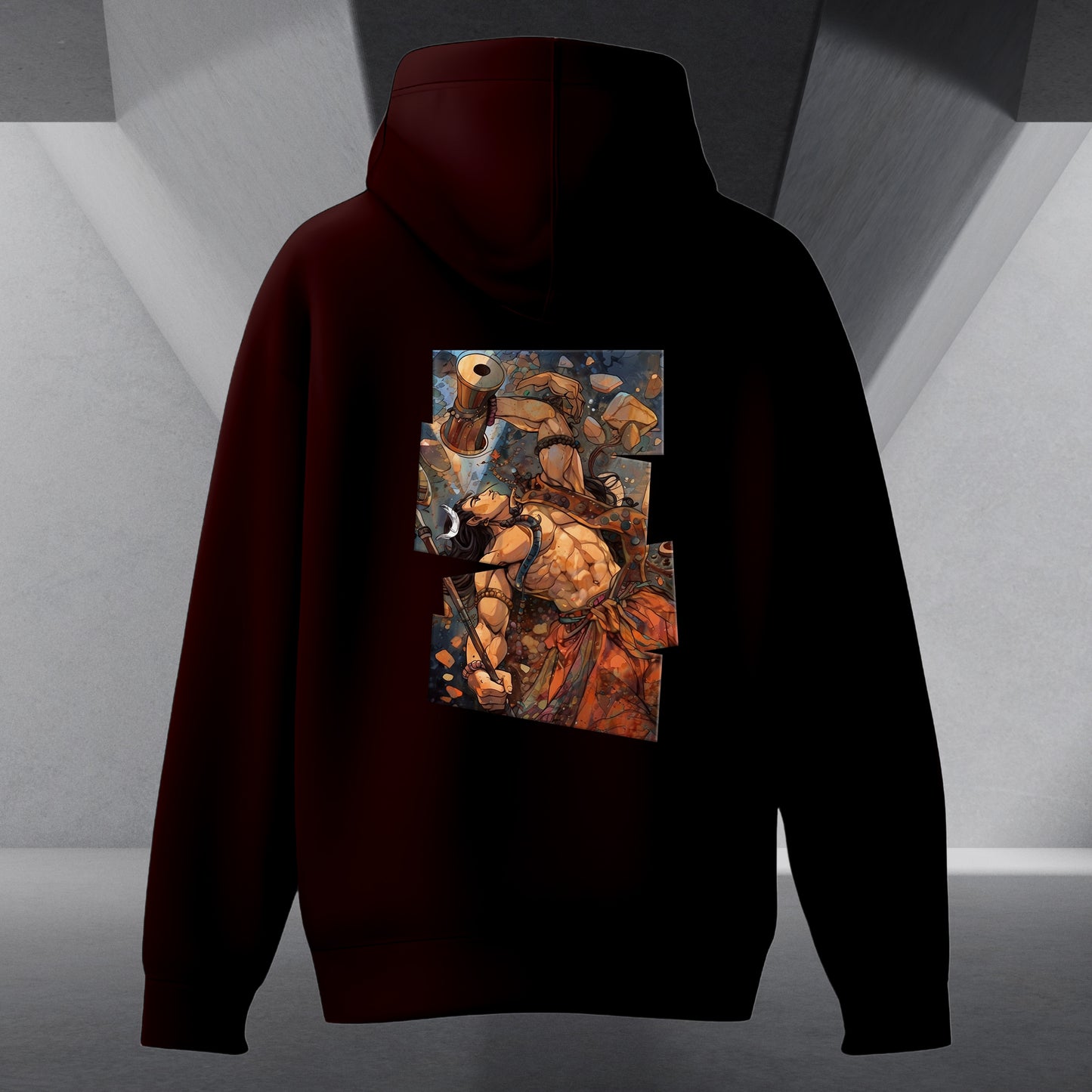 The Māhādev Collection - Nataraj I Hoodie Back Print