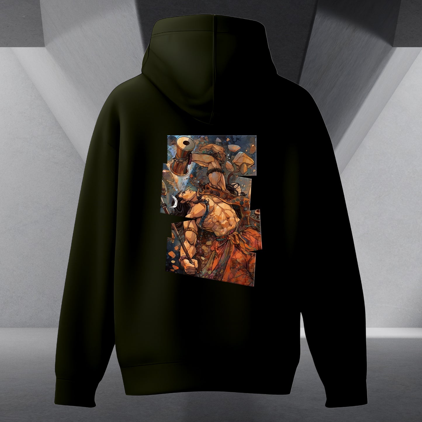 The Māhādev Collection - Nataraj I Hoodie Back Print