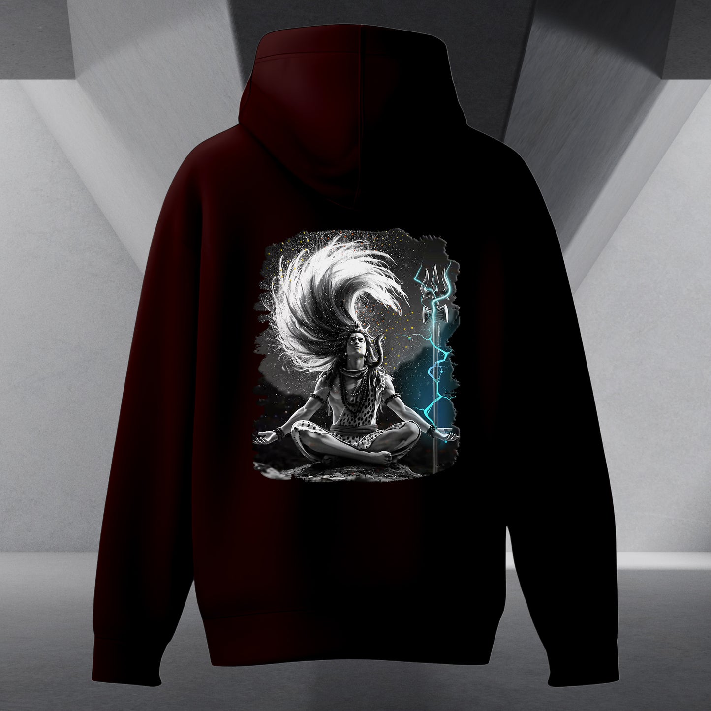 The Māhādev Collection - Gangadhar II Hoodie Back Print