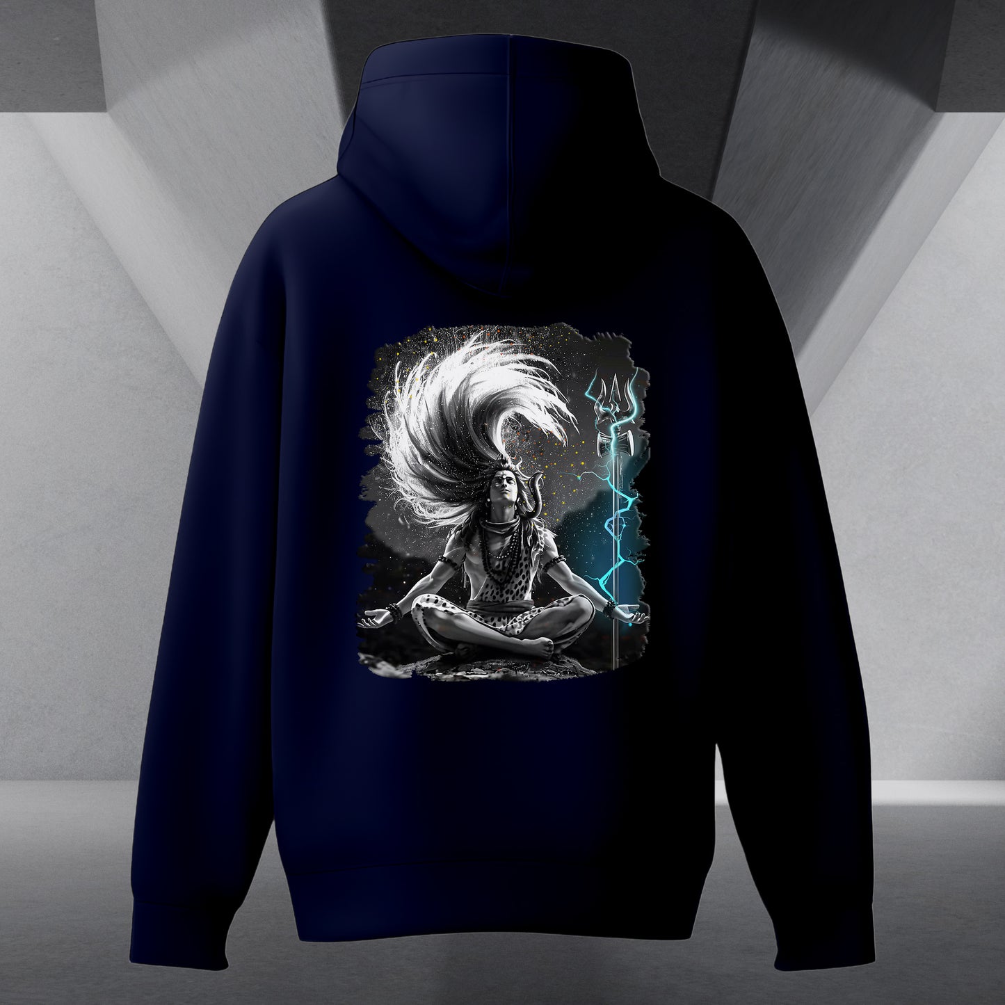 The Māhādev Collection - Gangadhar II Hoodie Back Print