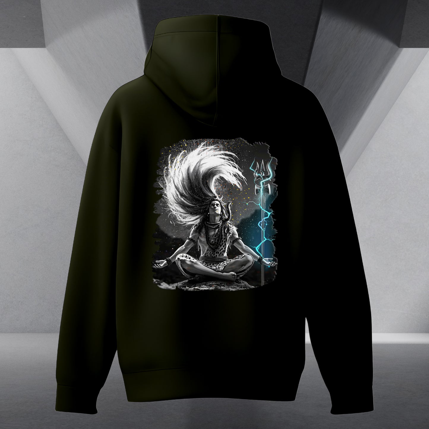The Māhādev Collection - Gangadhar II Hoodie Back Print