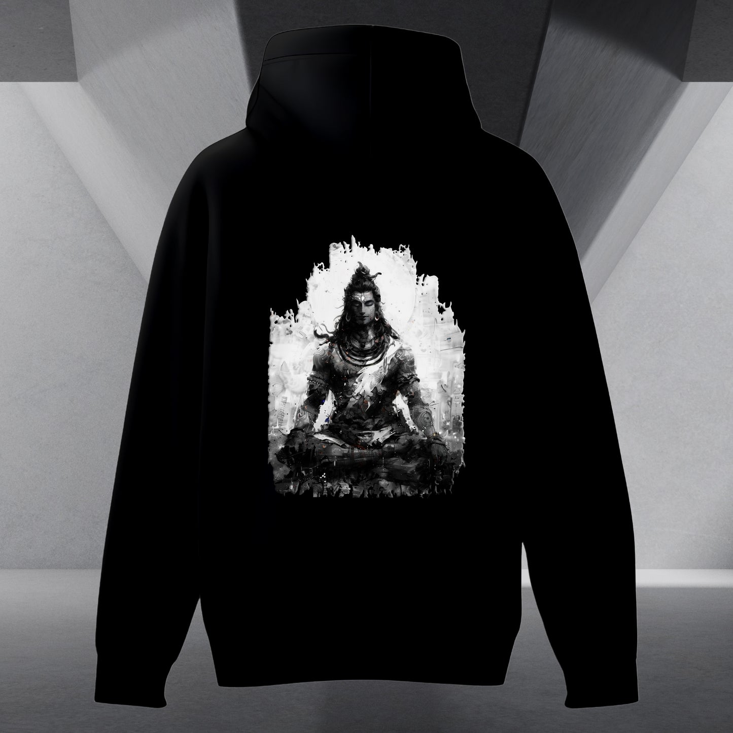 The Māhādev Collection - Bholenath I Hoodie Back Print