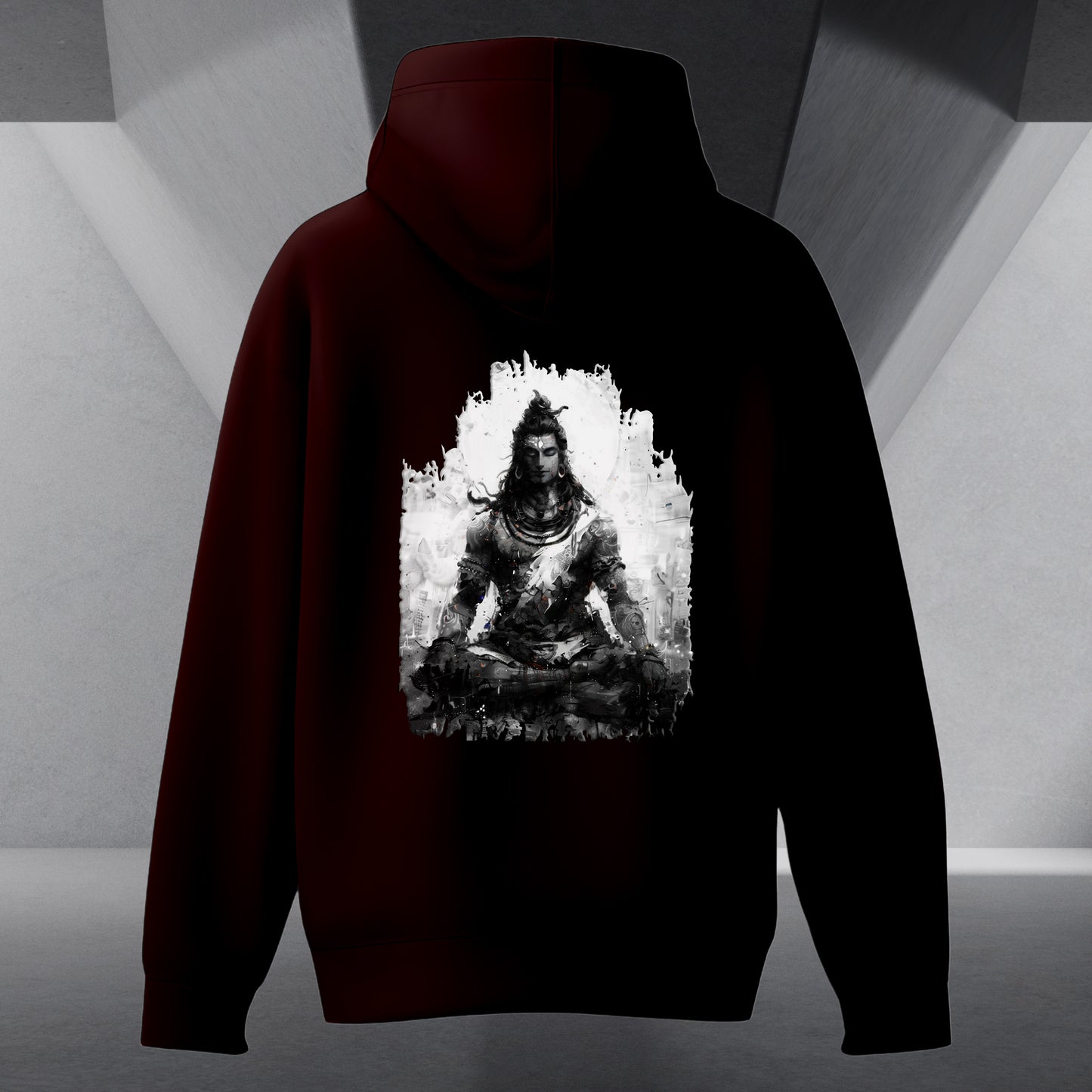 The Māhādev Collection - Bholenath I Hoodie Back Print