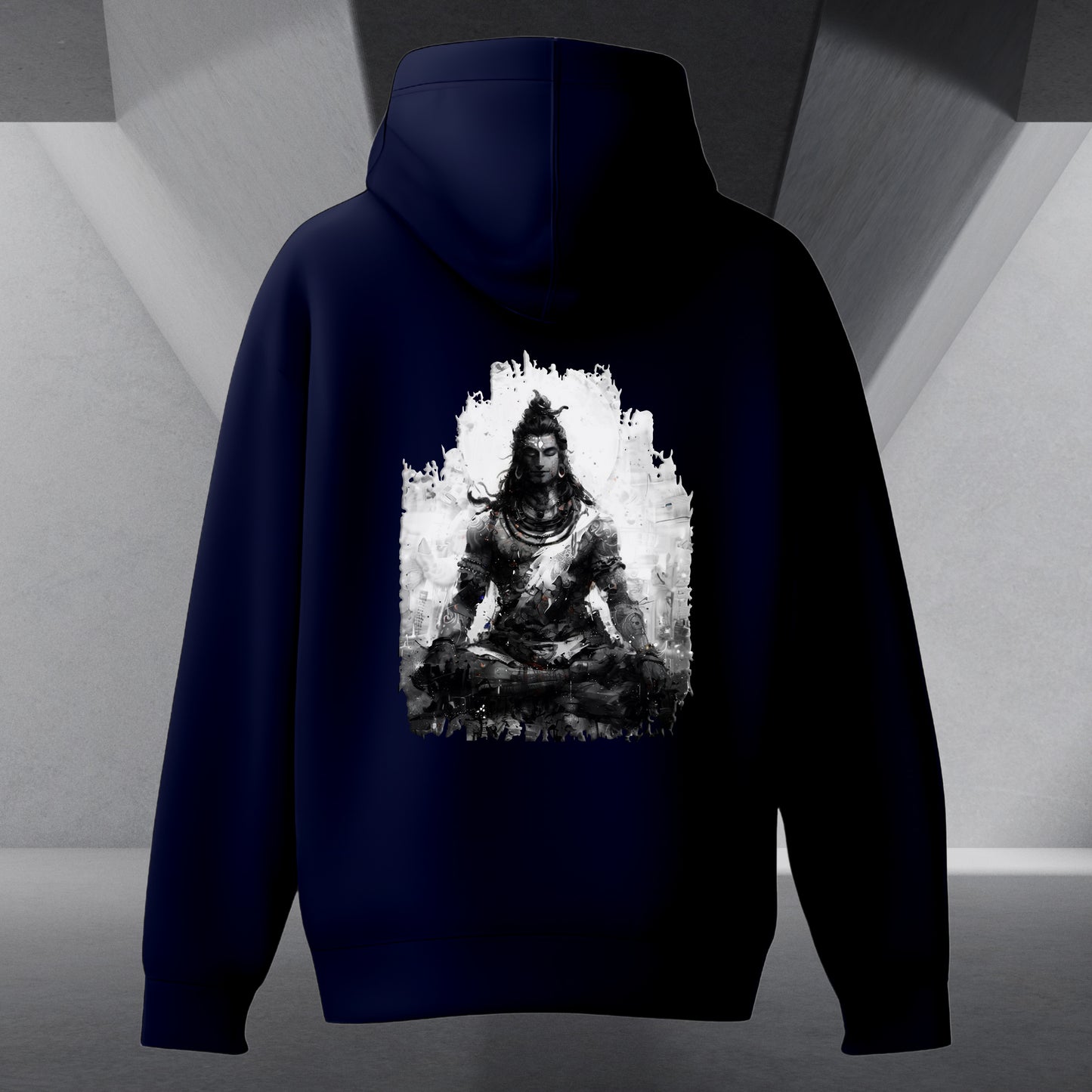 The Māhādev Collection - Bholenath I Hoodie Back Print