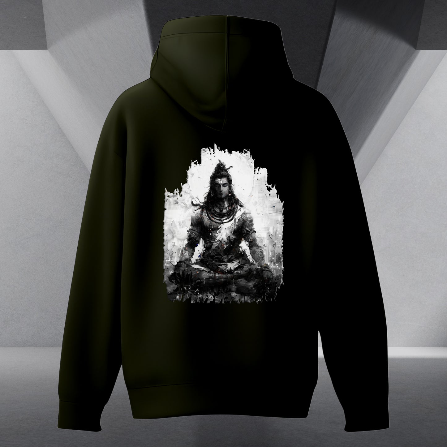 The Māhādev Collection - Bholenath I Hoodie Back Print