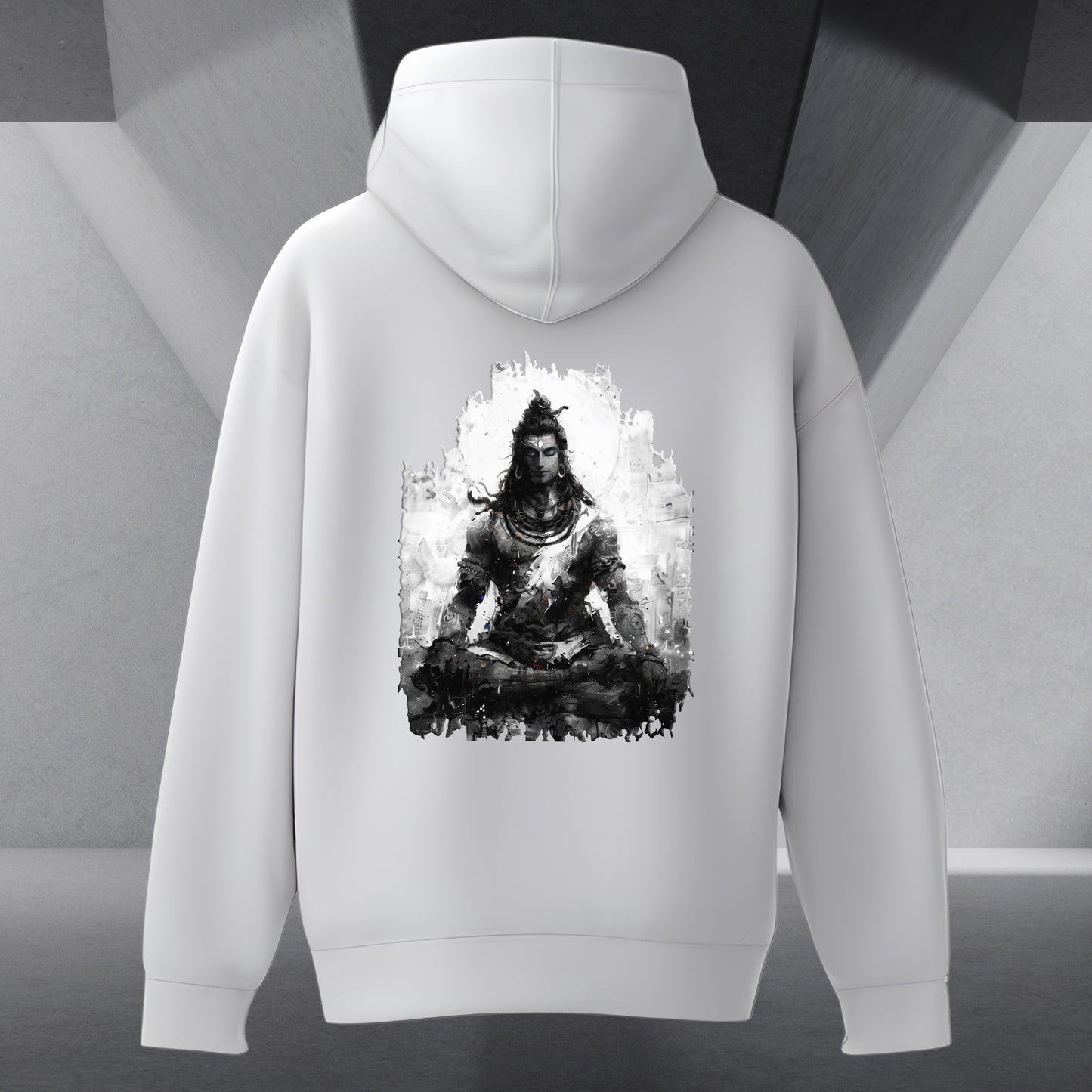 The Māhādev Collection - Bholenath I Hoodie Back Print