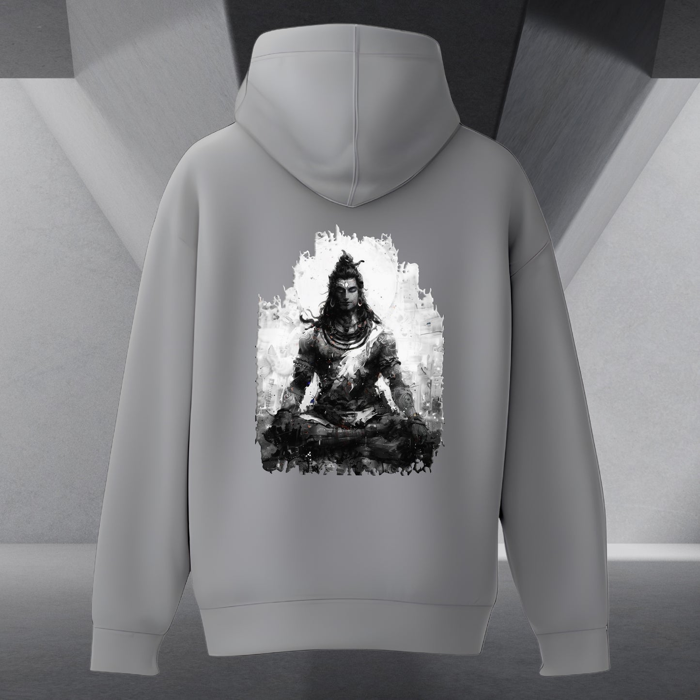 The Māhādev Collection - Bholenath I Hoodie Back Print
