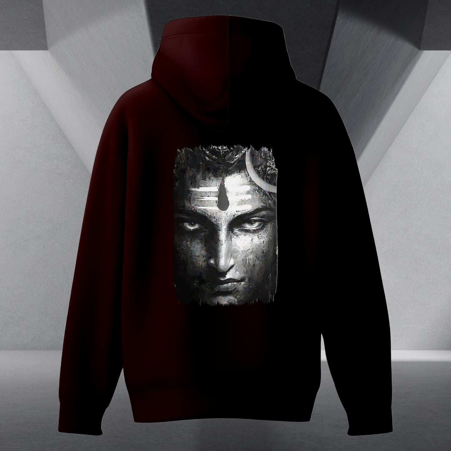 The Māhādev Collection - Bholenath II Hoodie Back Print