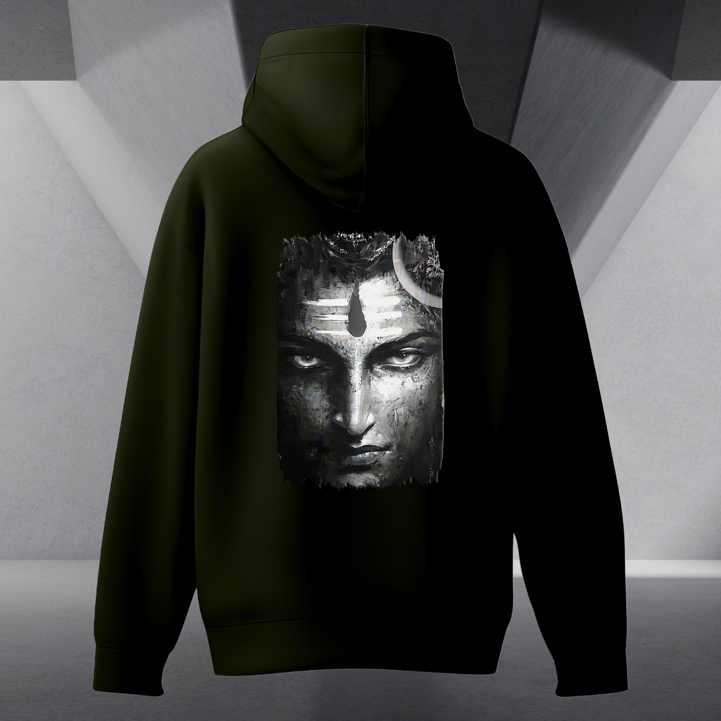 The Māhādev Collection - Bholenath II Hoodie Back Print