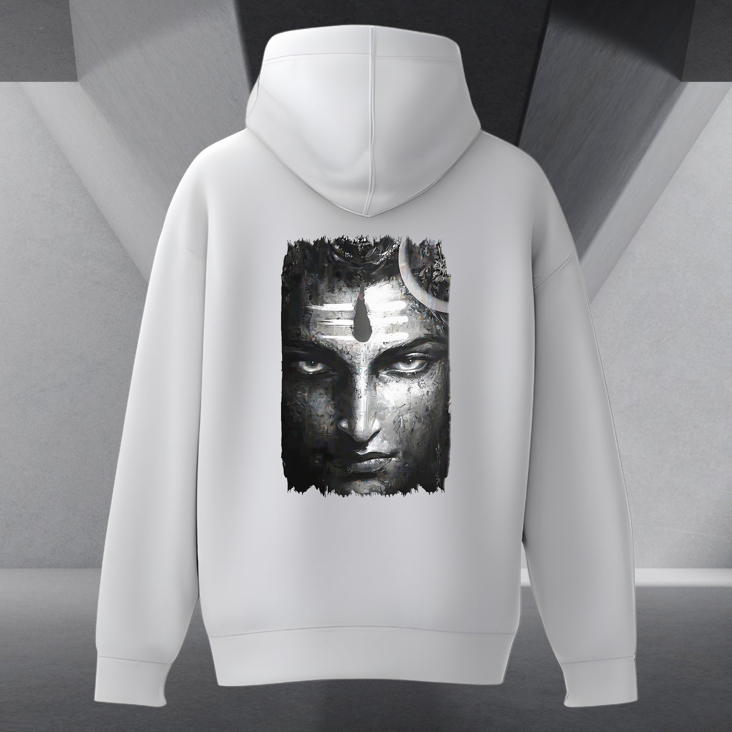 The Māhādev Collection - Bholenath II Hoodie Back Print