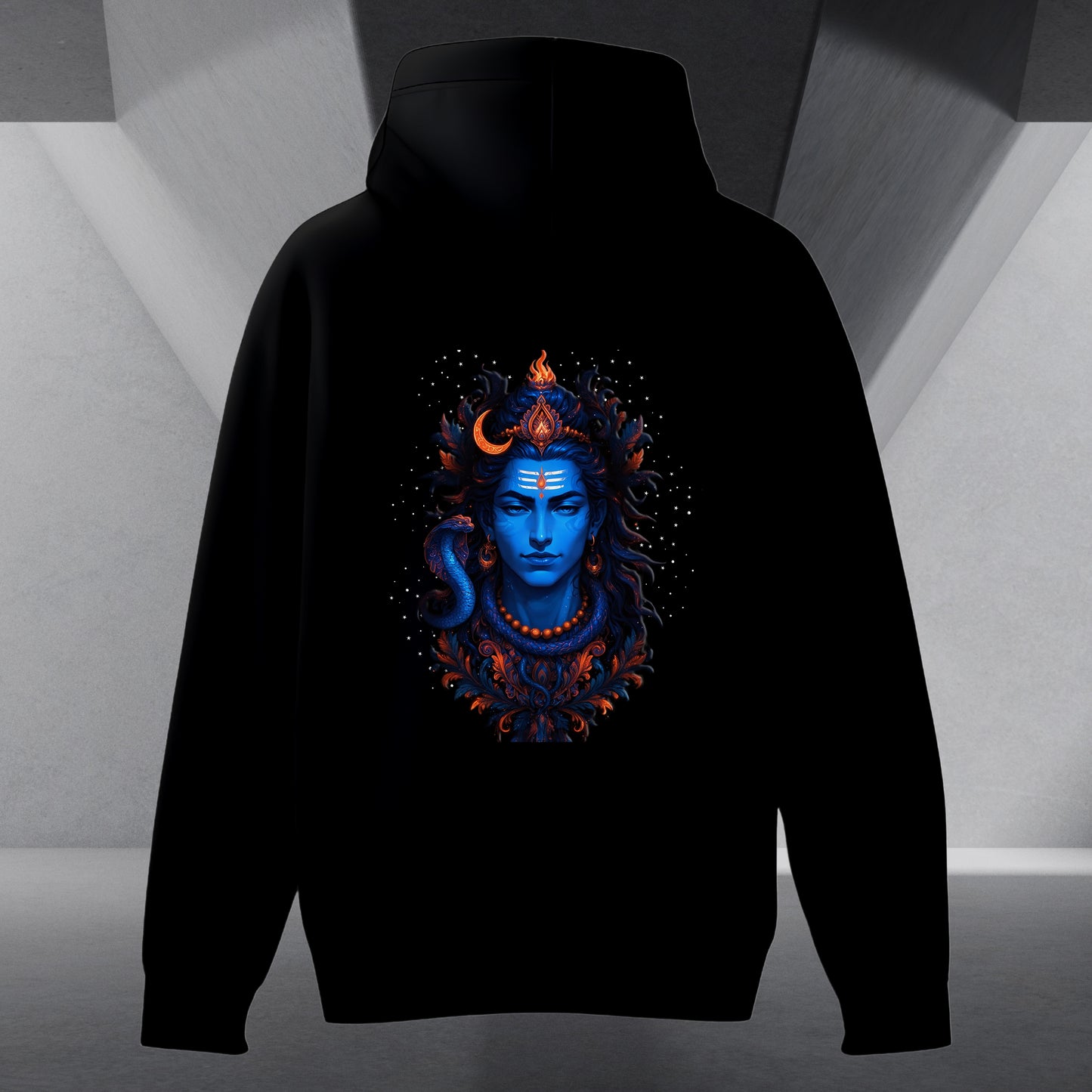 The Māhādev Collection - Omkareshwar I Hoodie Back Print
