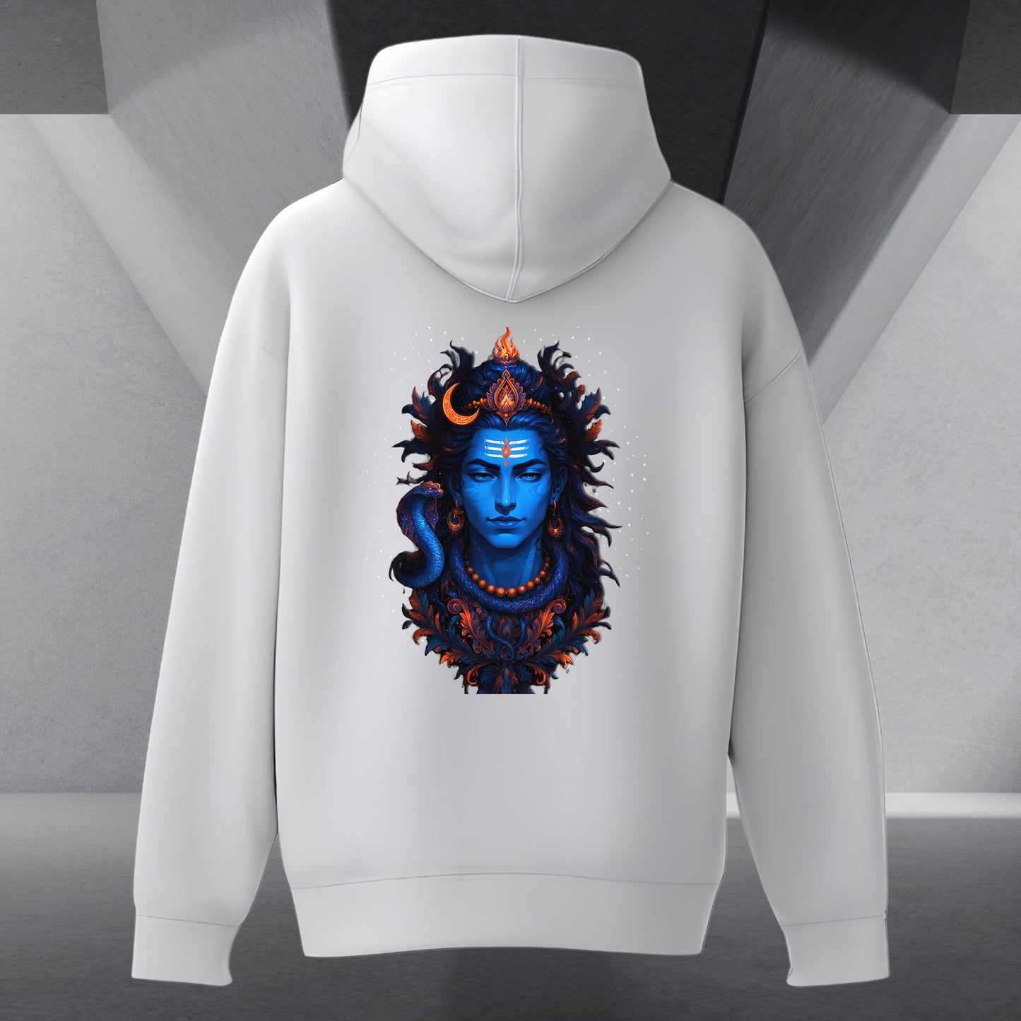 The Māhādev Collection - Omkareshwar I Hoodie Back Print
