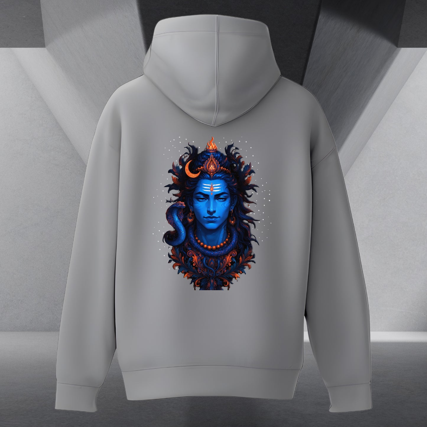 The Māhādev Collection - Omkareshwar I Hoodie Back Print