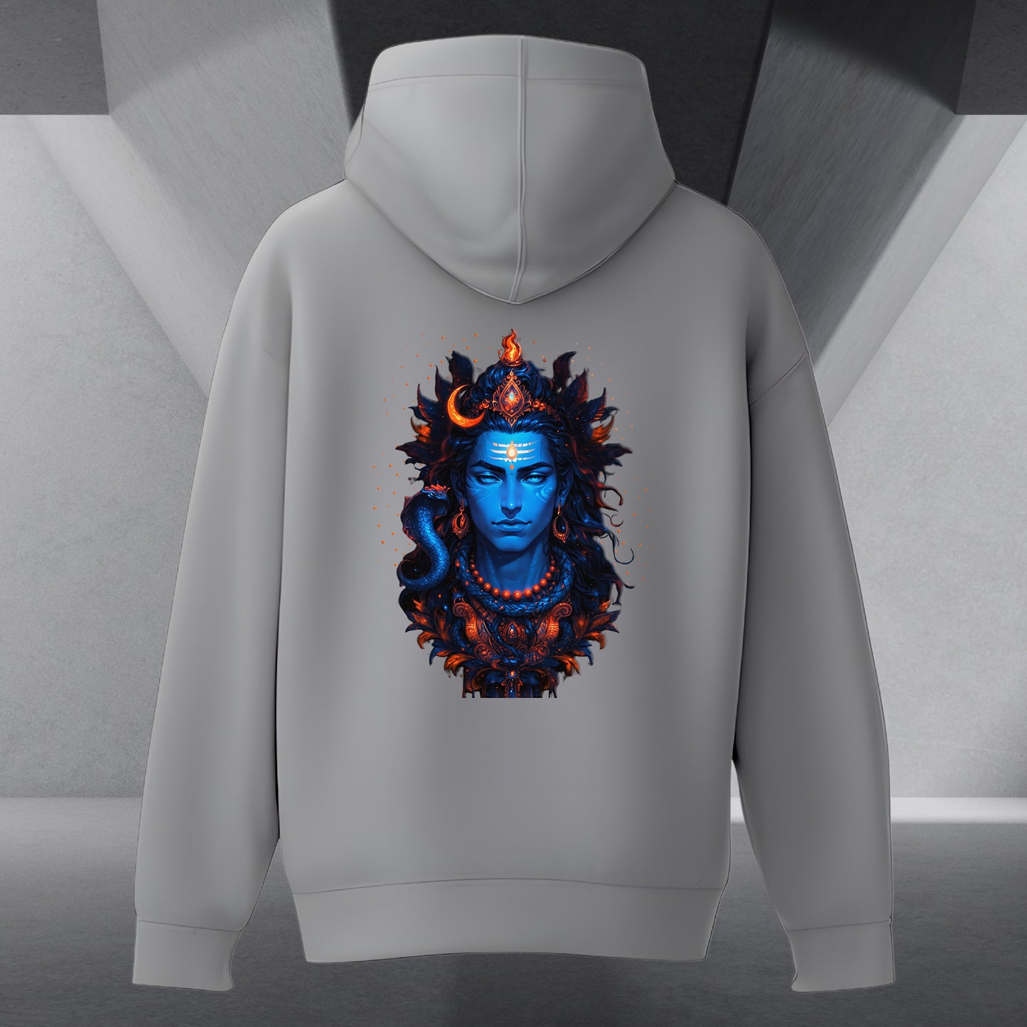 The Māhādev Collection - Omkareshwar II Hoodie Back Print