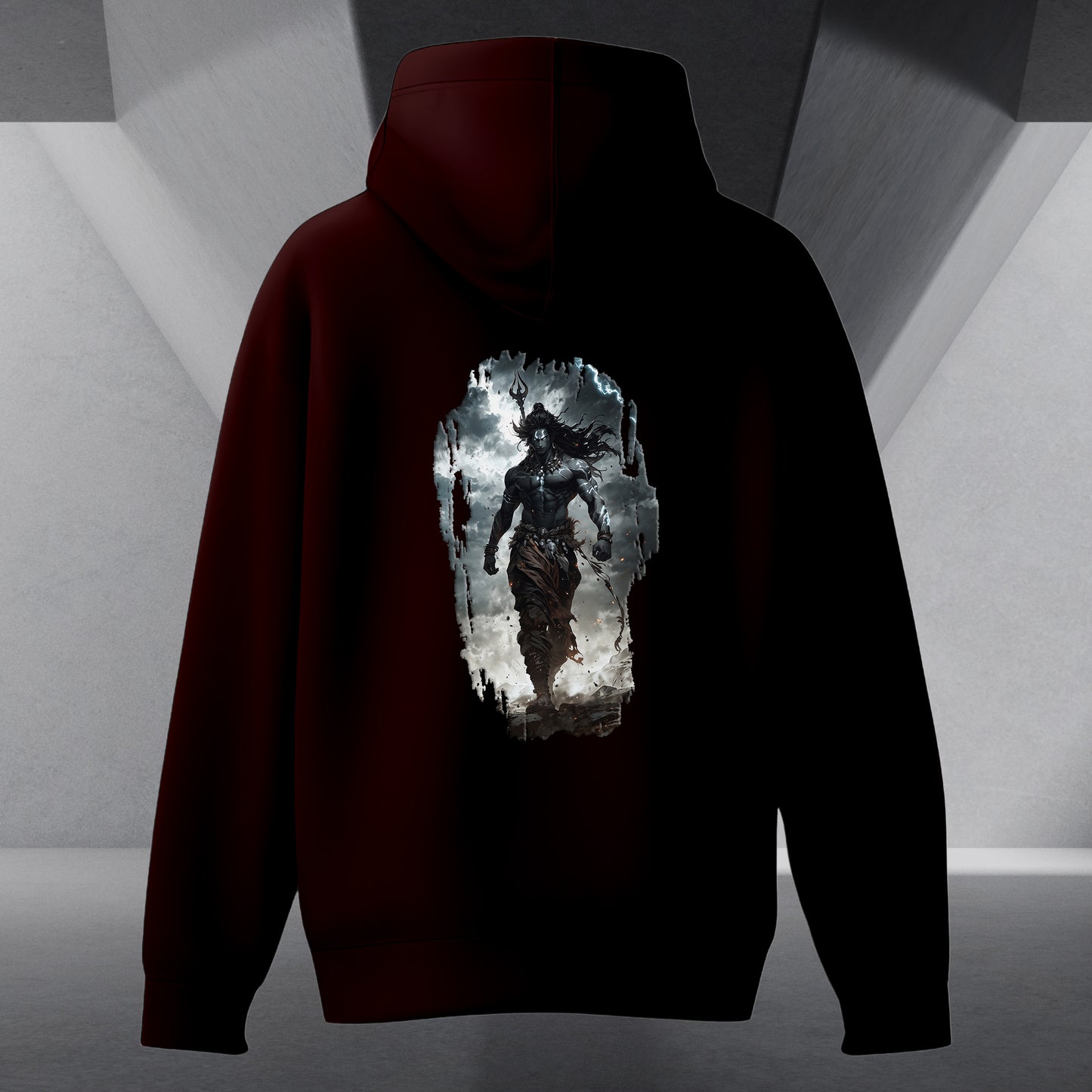 The Māhādev Collection - Rudra I Hoodie Back Print