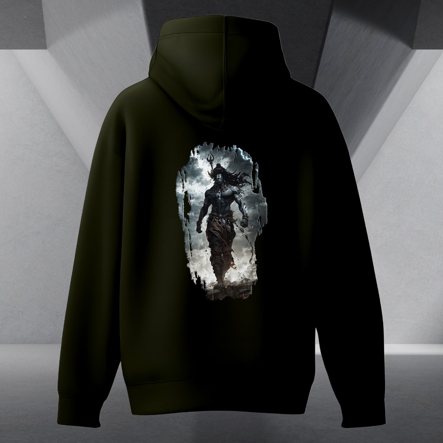 The Māhādev Collection - Rudra I Hoodie Back Print