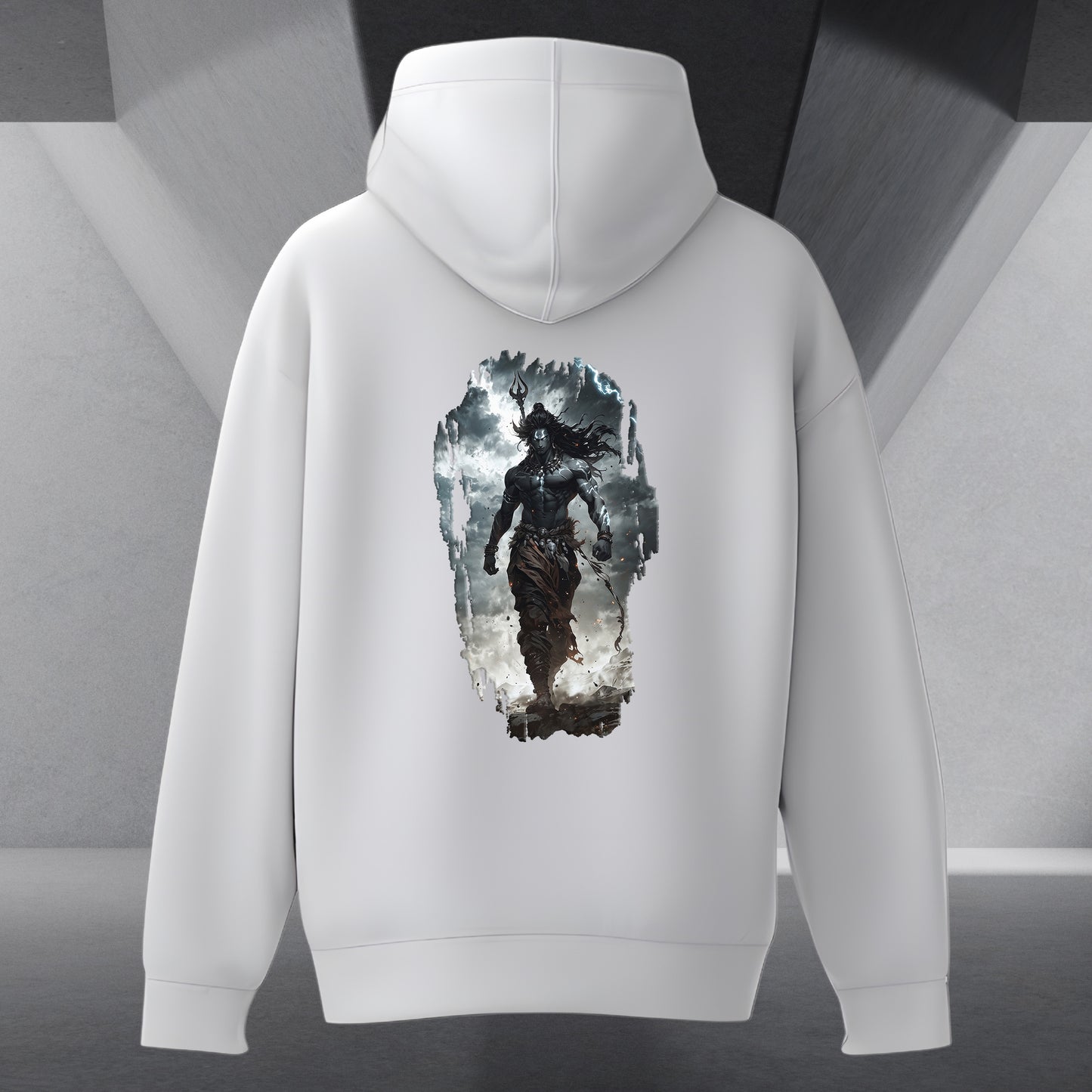 The Māhādev Collection - Rudra I Hoodie Back Print