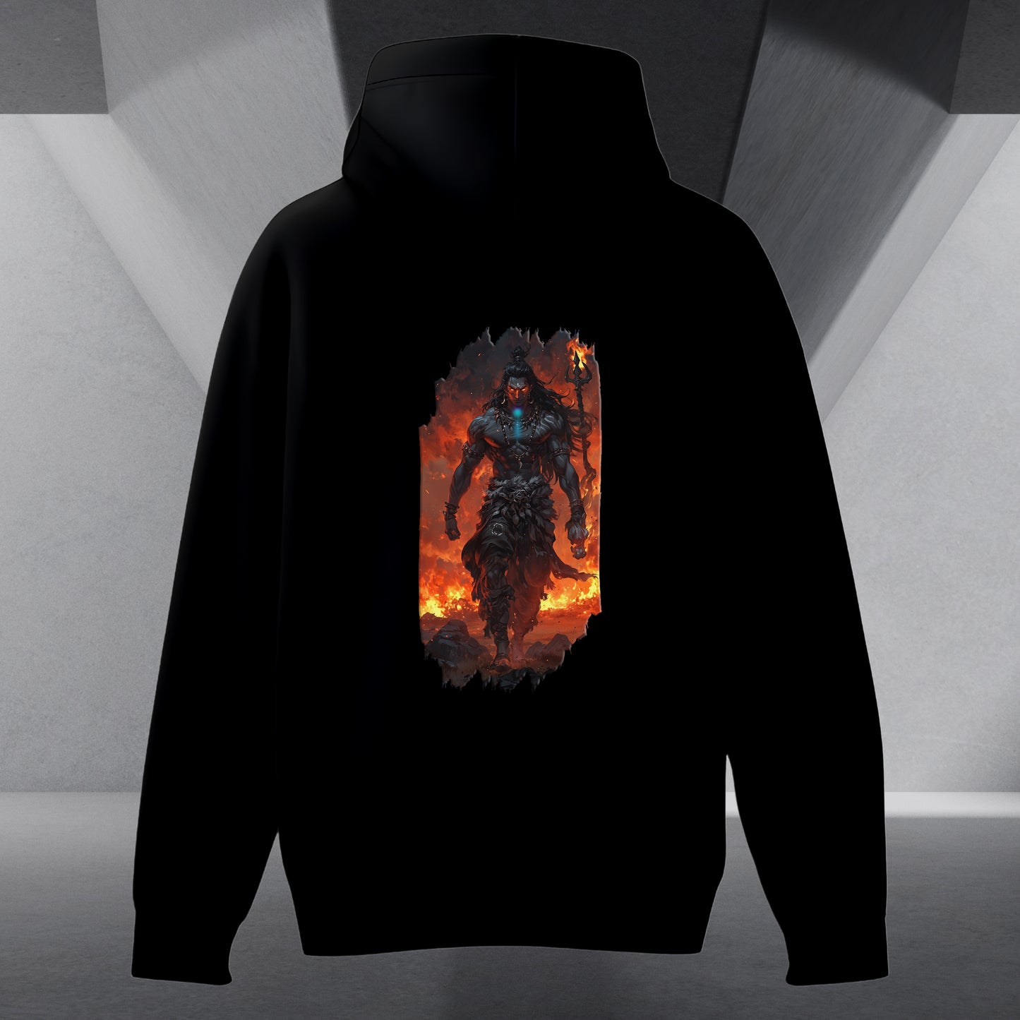 The Māhādev Collection - Rudra II Hoodie Back Print