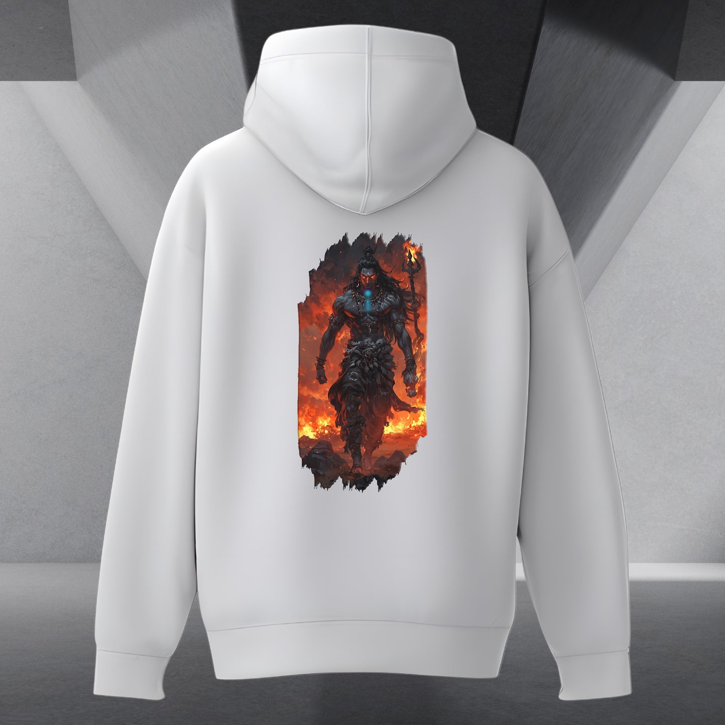 The Māhādev Collection - Rudra II Hoodie Back Print
