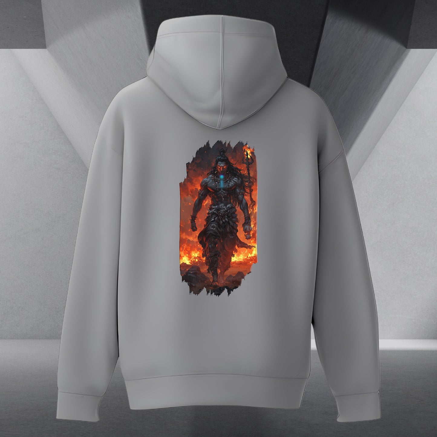 The Māhādev Collection - Rudra II Hoodie Back Print