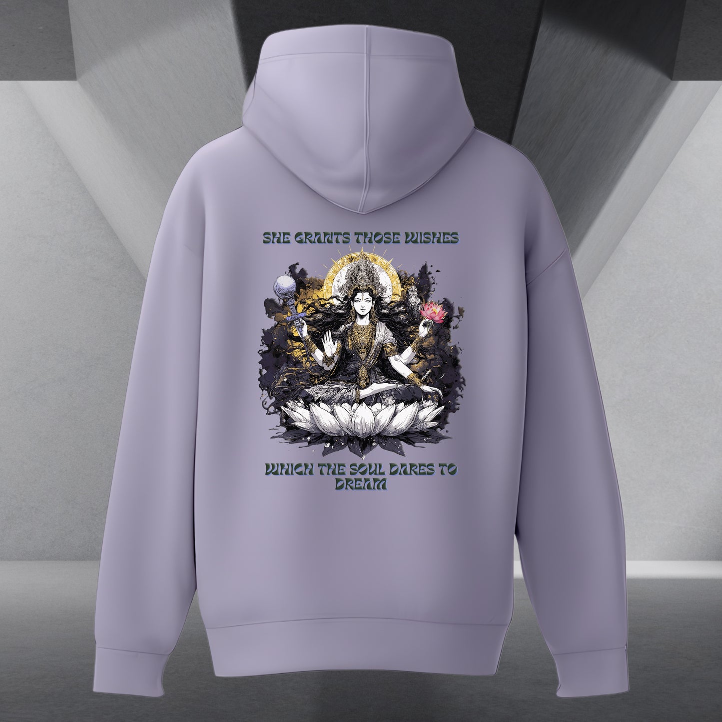 The Cosmic Nine - Celestial Grace Hoodie Back Print