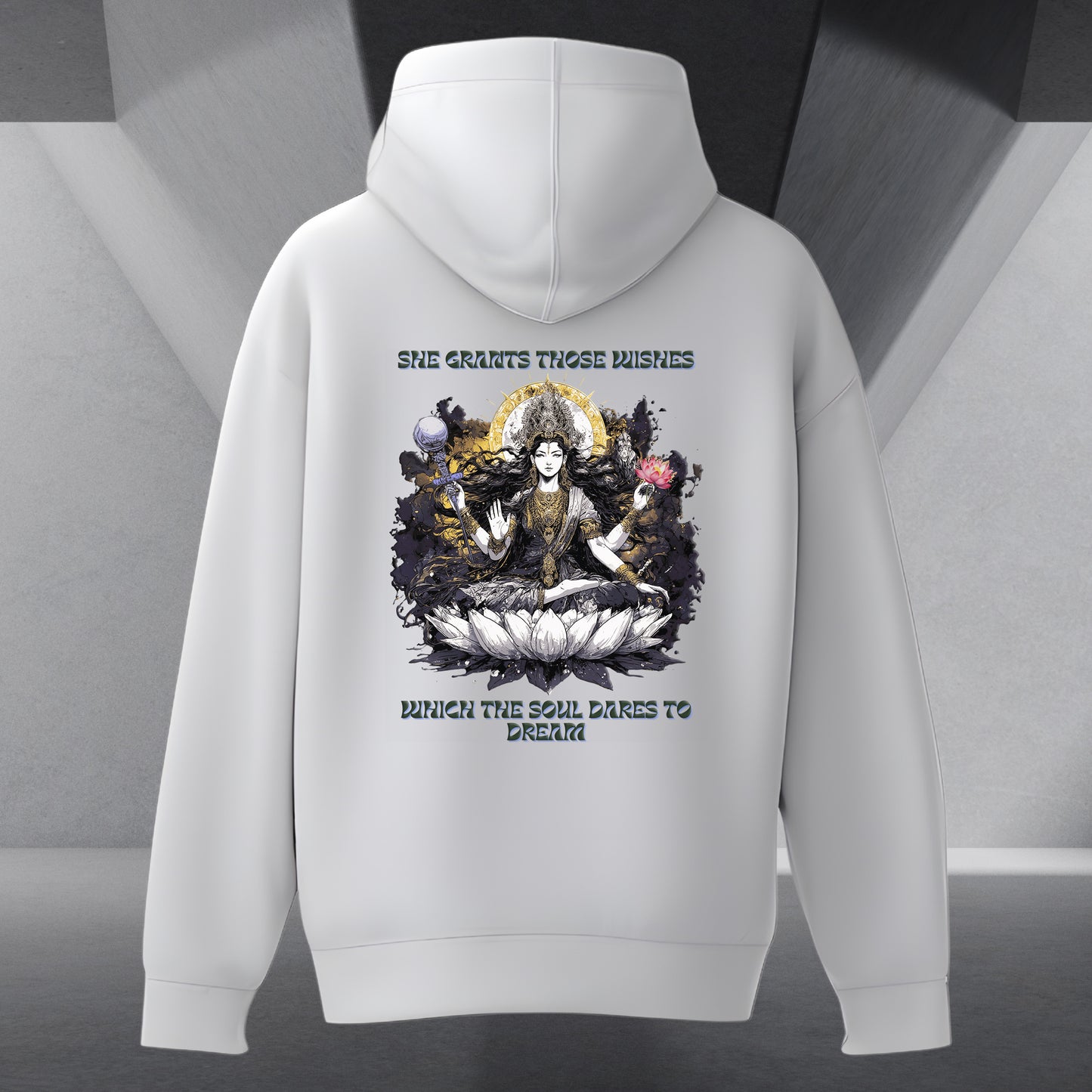The Cosmic Nine - Celestial Grace Hoodie Back Print