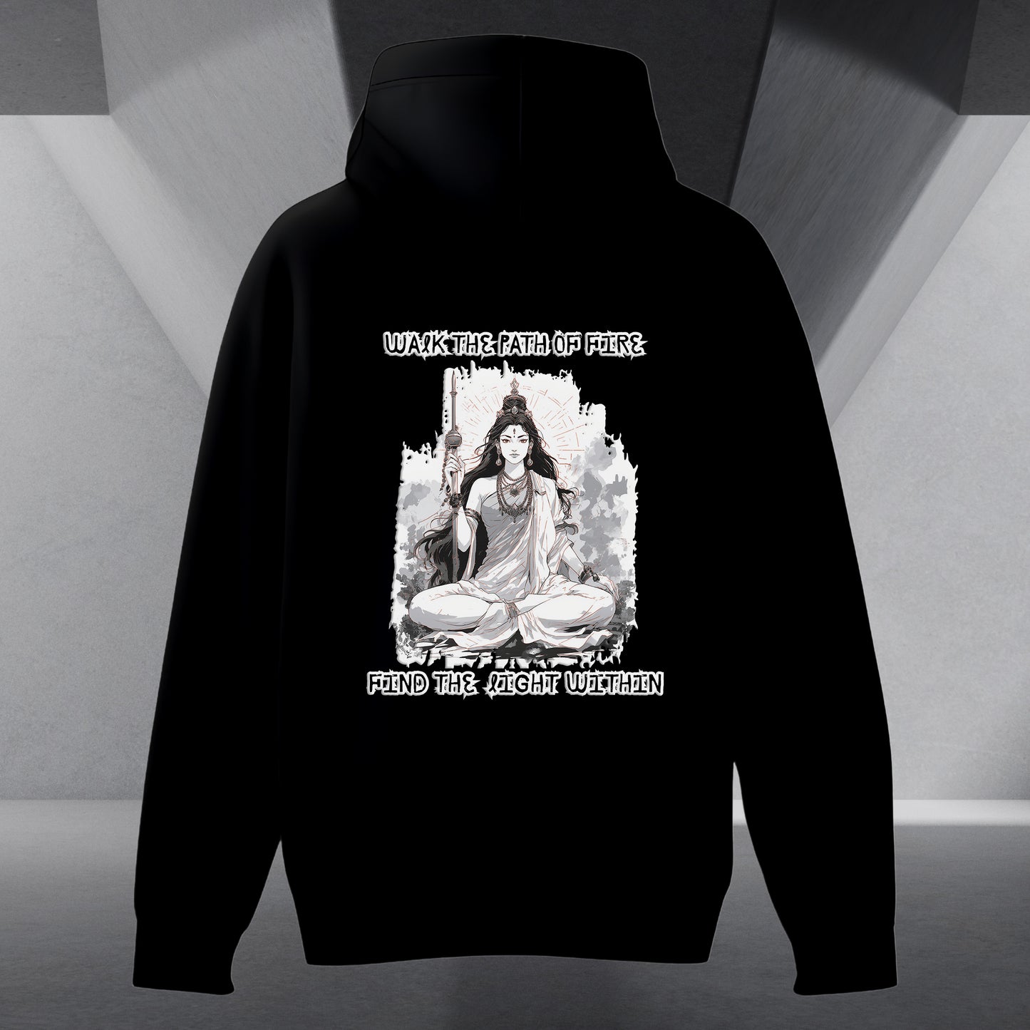 The Cosmic Nine - Sacred Ascetic Hoodie Back Print
