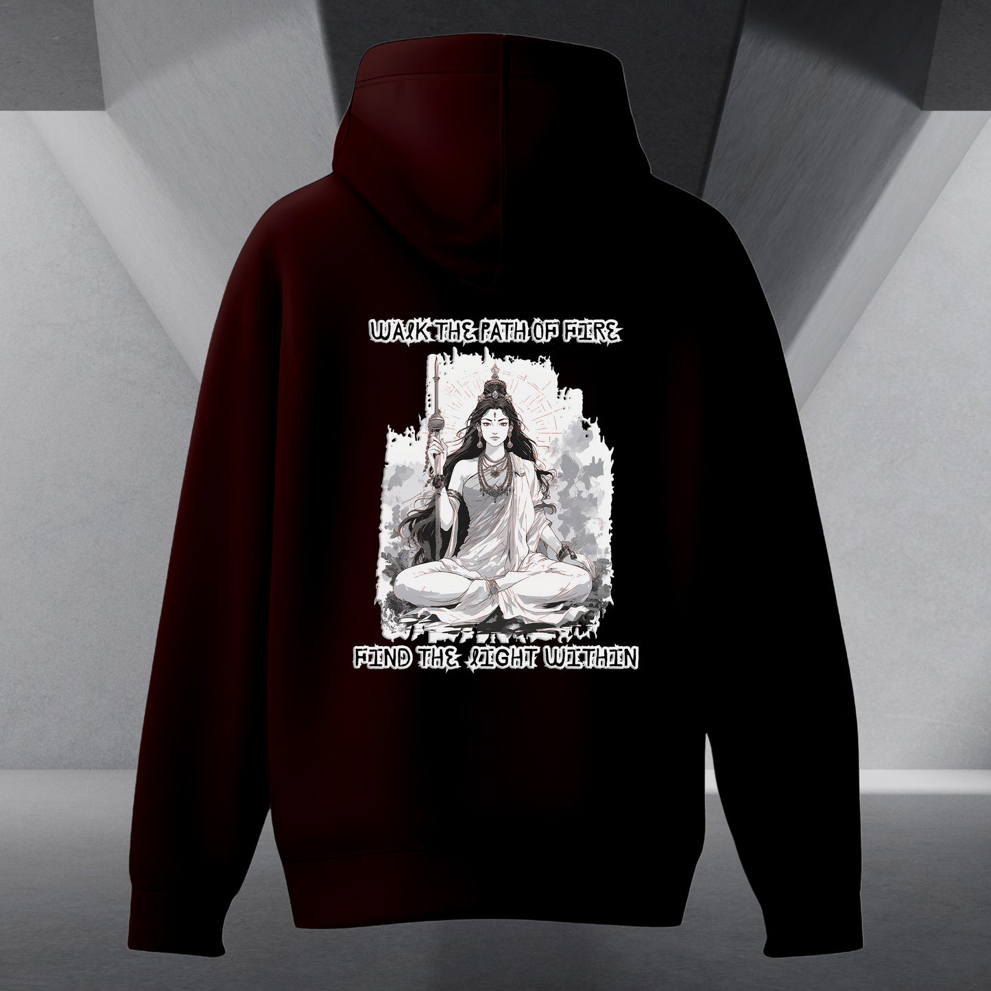 The Cosmic Nine - Sacred Ascetic Hoodie Back Print
