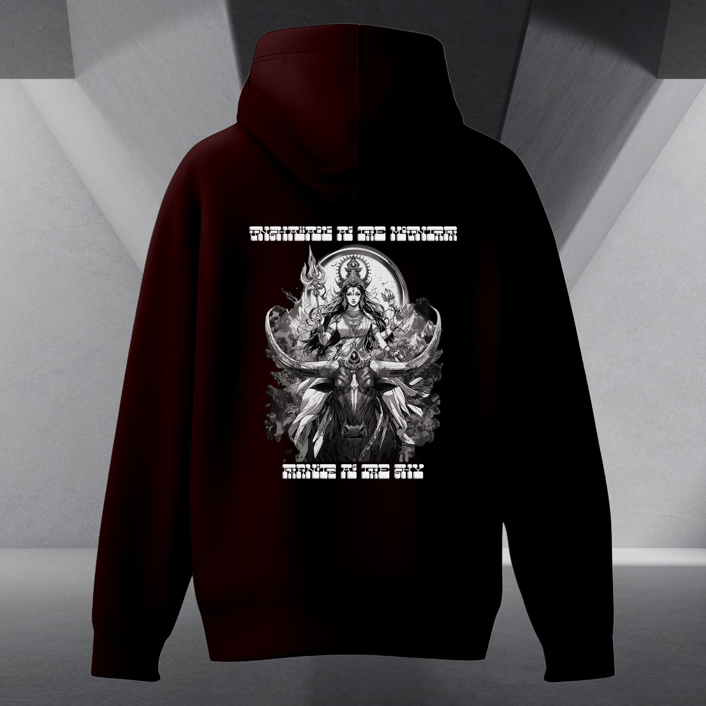 The Cosmic Nine - Mountain Spirit Hoodie Back Print