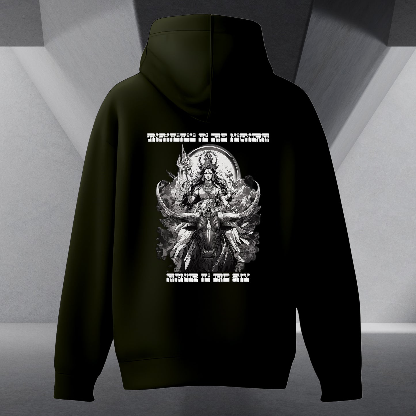 The Cosmic Nine - Mountain Spirit Hoodie Back Print