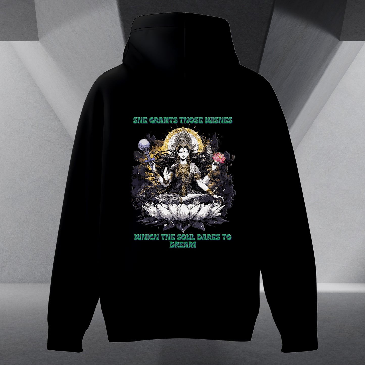 The Cosmic Nine - Celestial Grace Hoodie Back Print