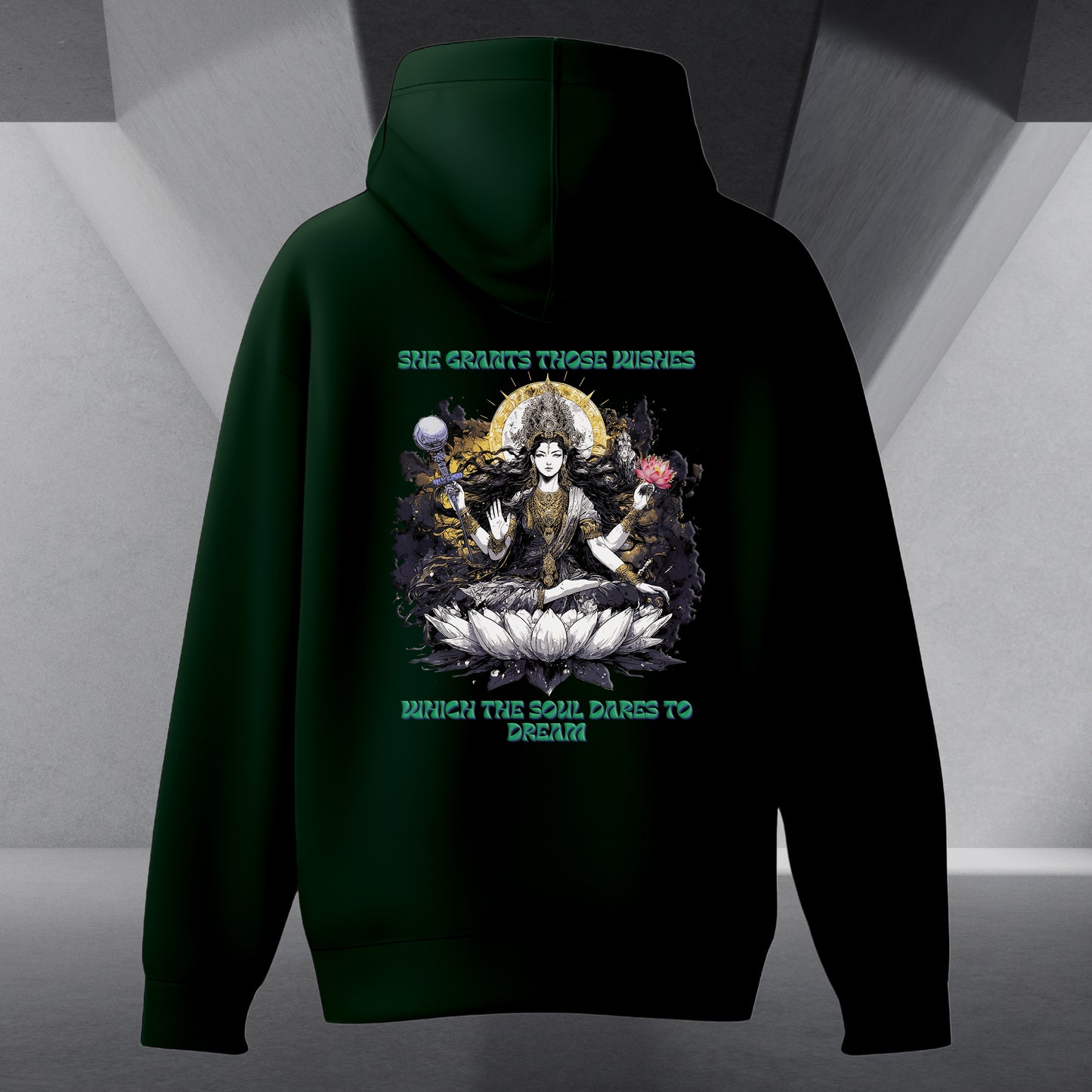 The Cosmic Nine - Celestial Grace Hoodie Back Print