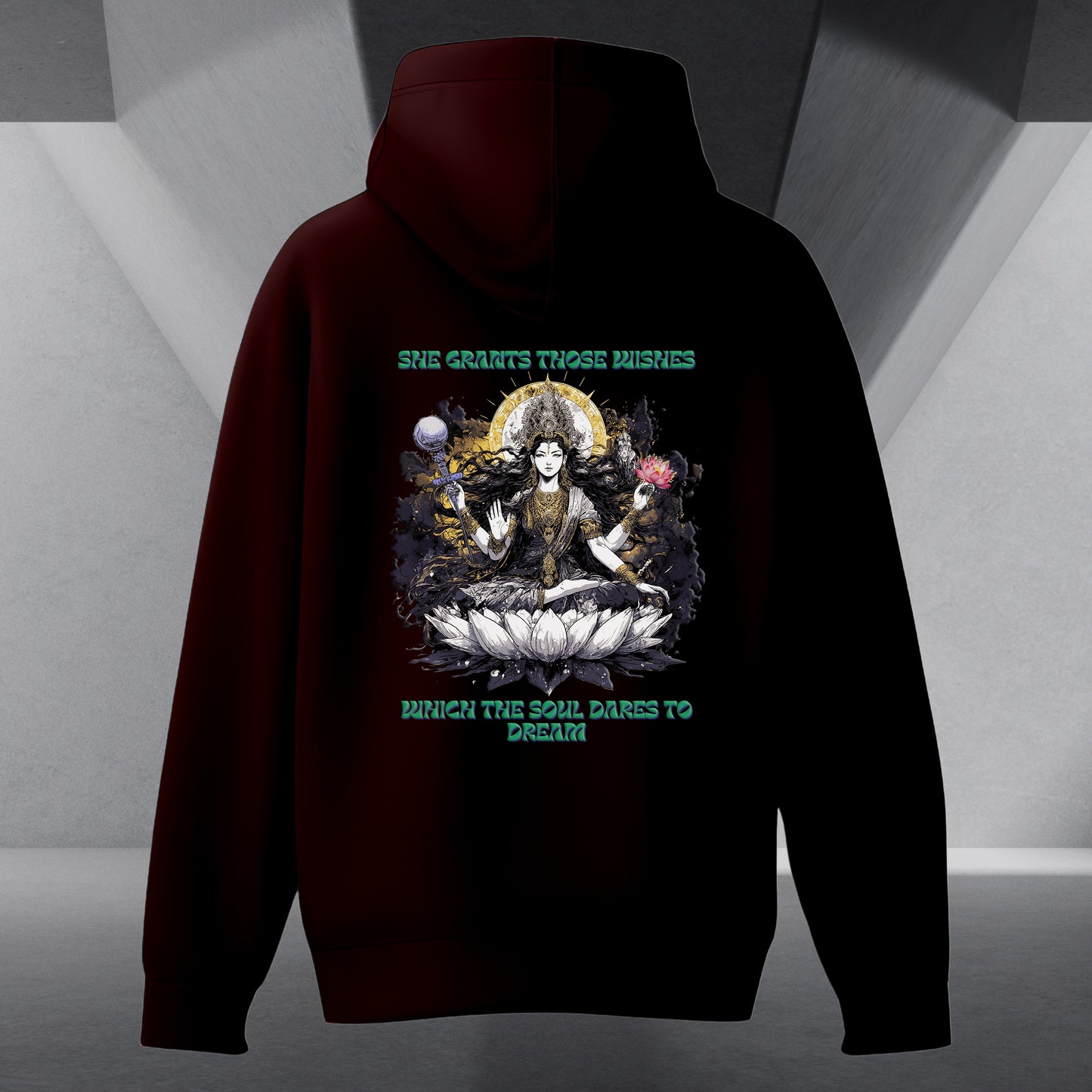 The Cosmic Nine - Celestial Grace Hoodie Back Print