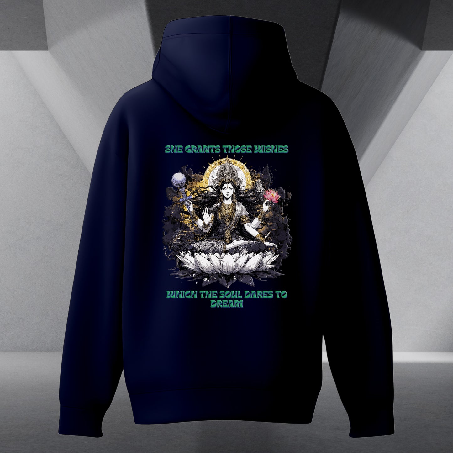 The Cosmic Nine - Celestial Grace Hoodie Back Print