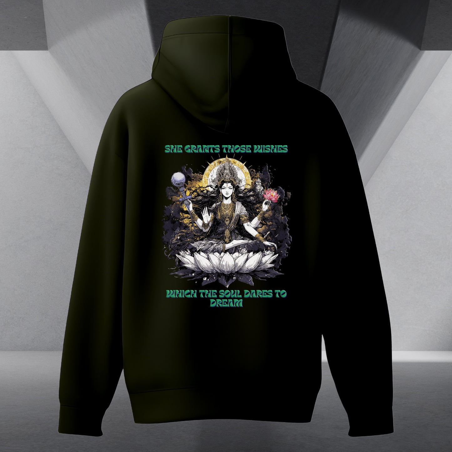 The Cosmic Nine - Celestial Grace Hoodie Back Print