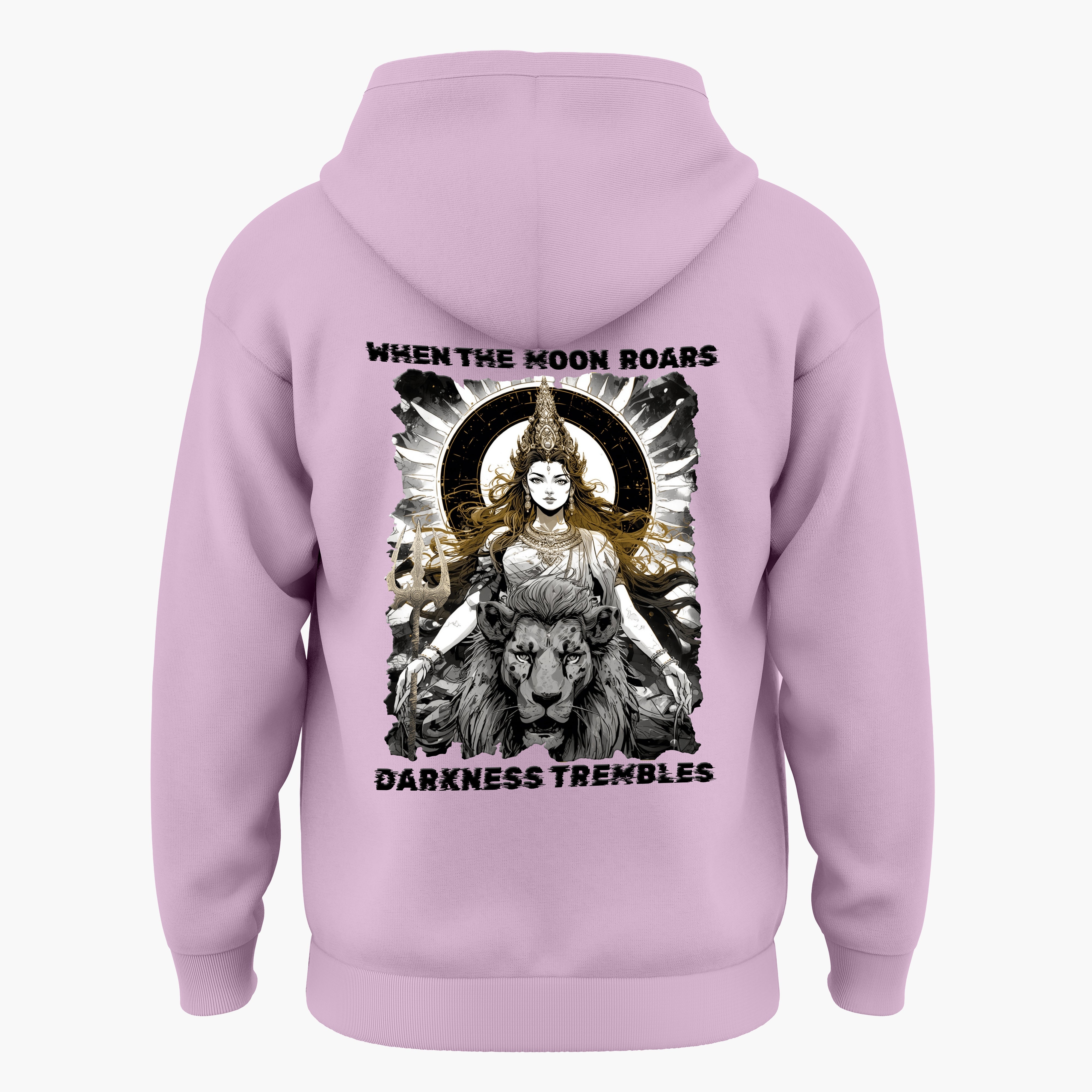 The Cosmic Nine - Lunar Fury Hoodie Back Print