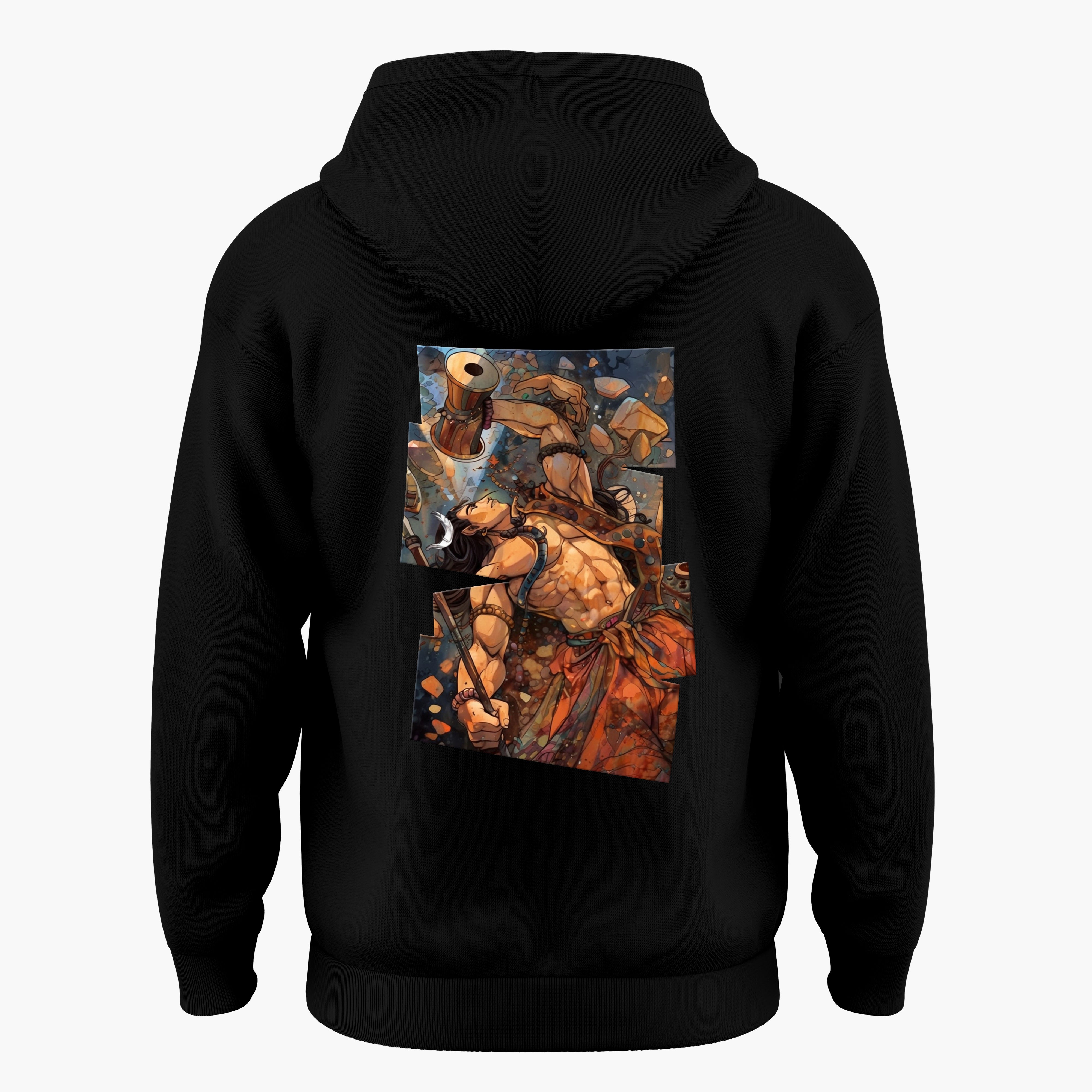 The Māhādev Collection - Nataraj I Hoodie Back Print