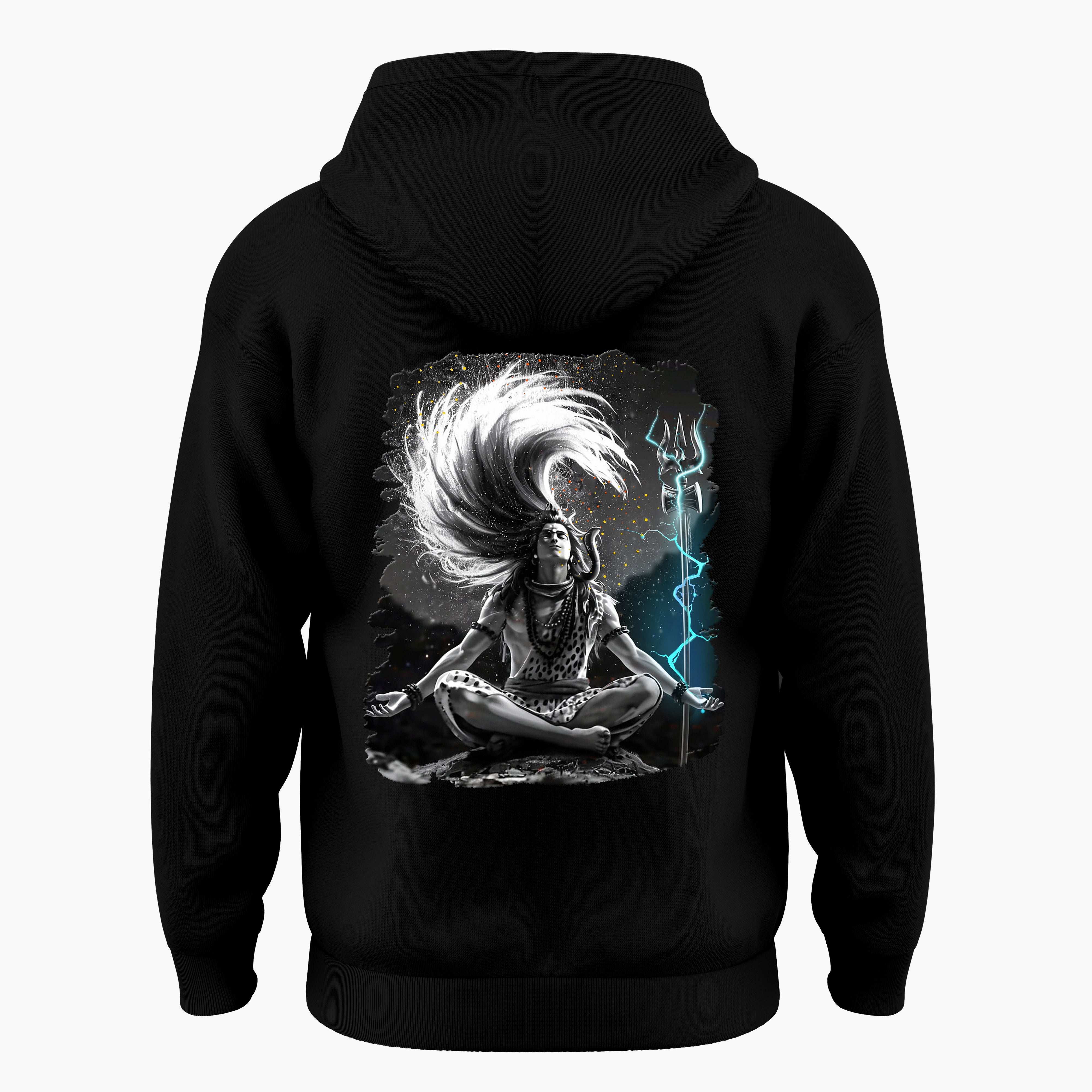 The Māhādev Collection - Gangadhar II Hoodie Back Print