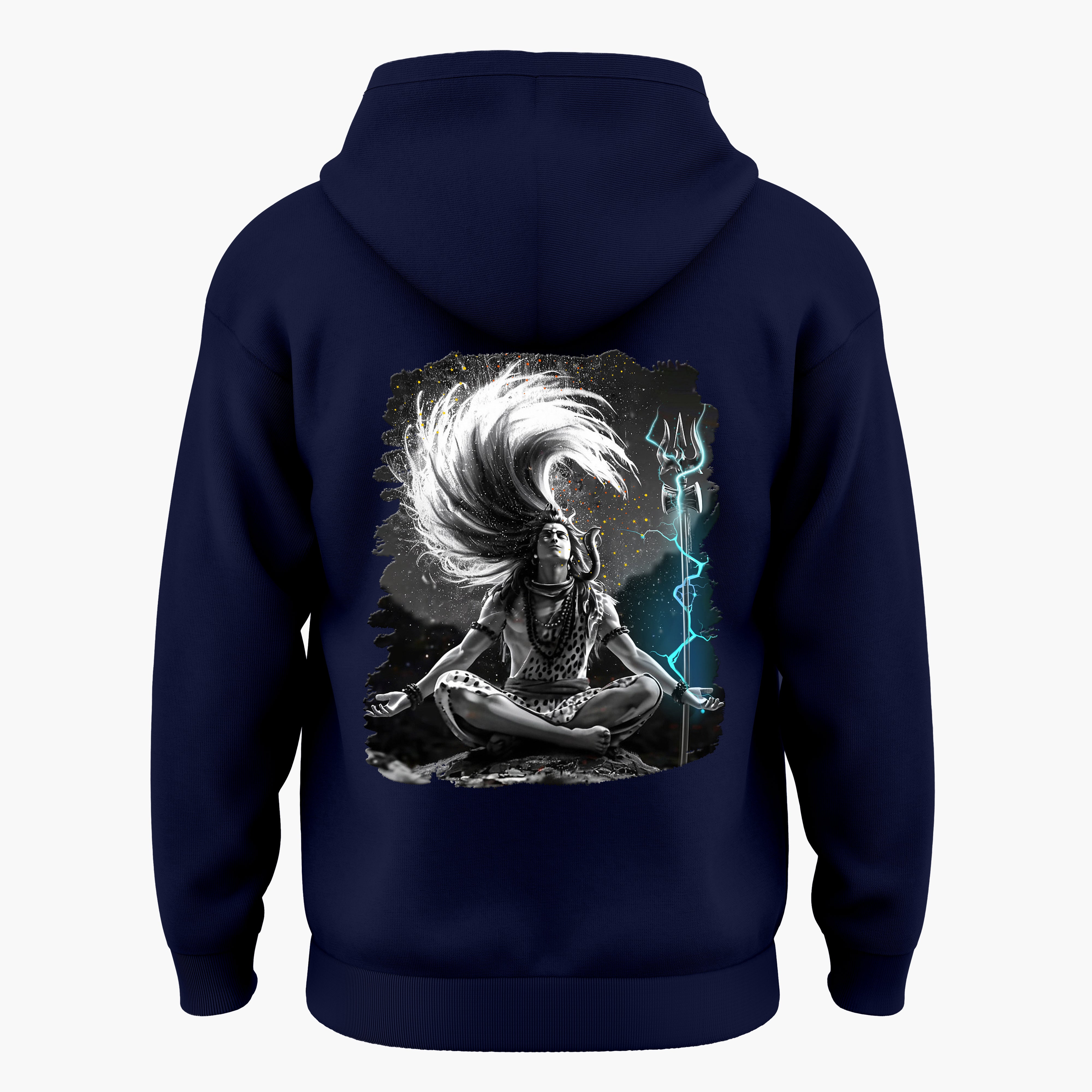 The Māhādev Collection - Gangadhar II Hoodie Back Print