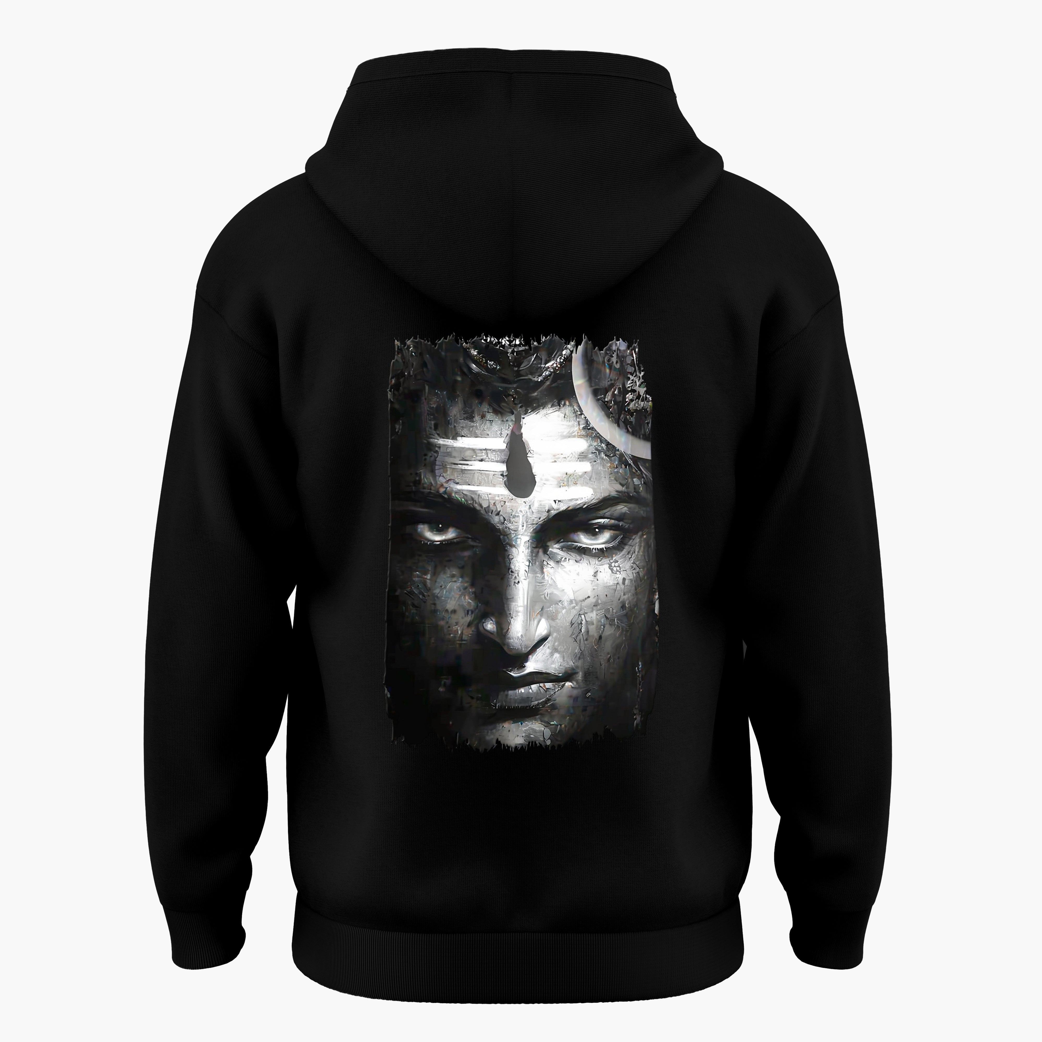 The Māhādev Collection - Bholenath II Hoodie Back Print