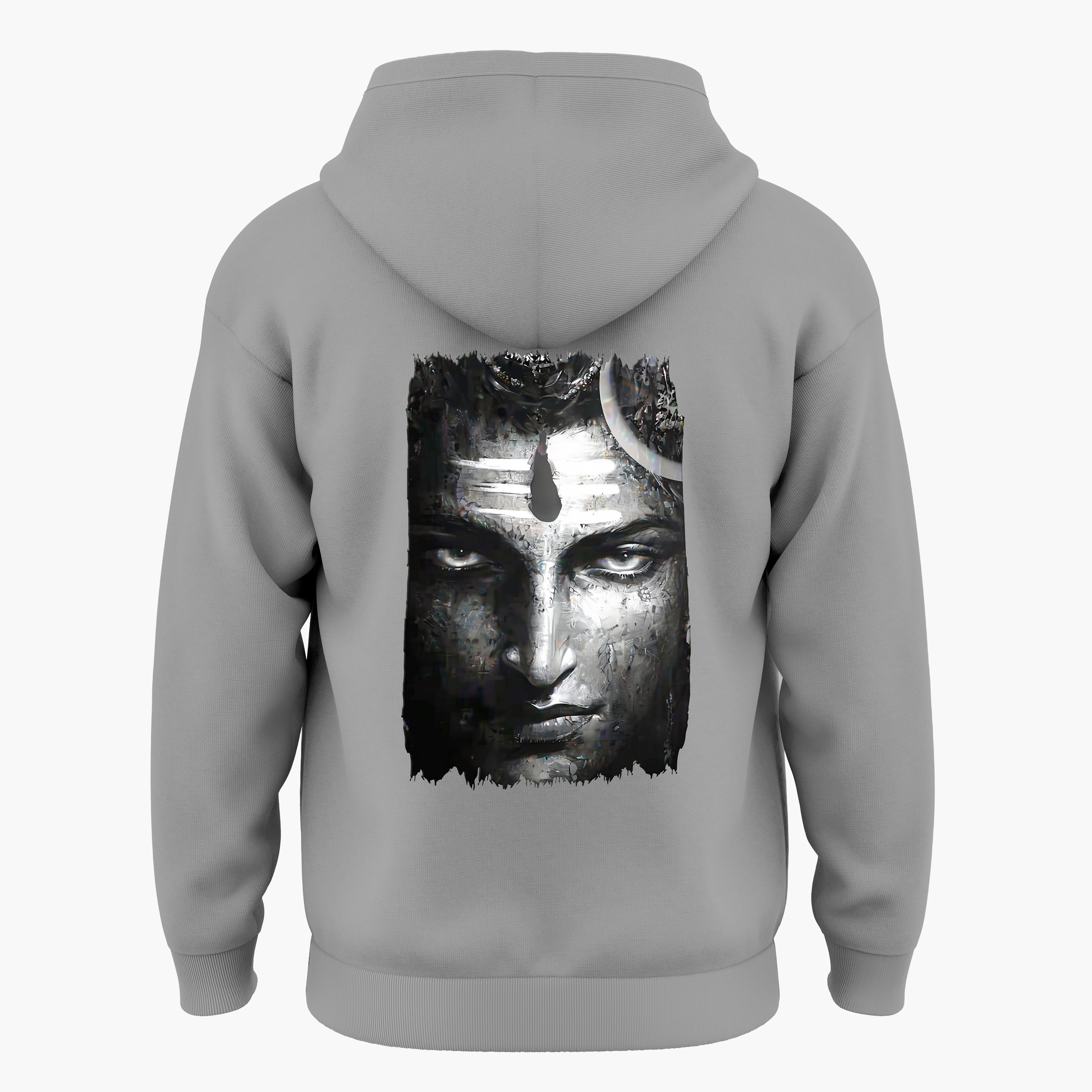 The Māhādev Collection - Bholenath II Hoodie Back Print