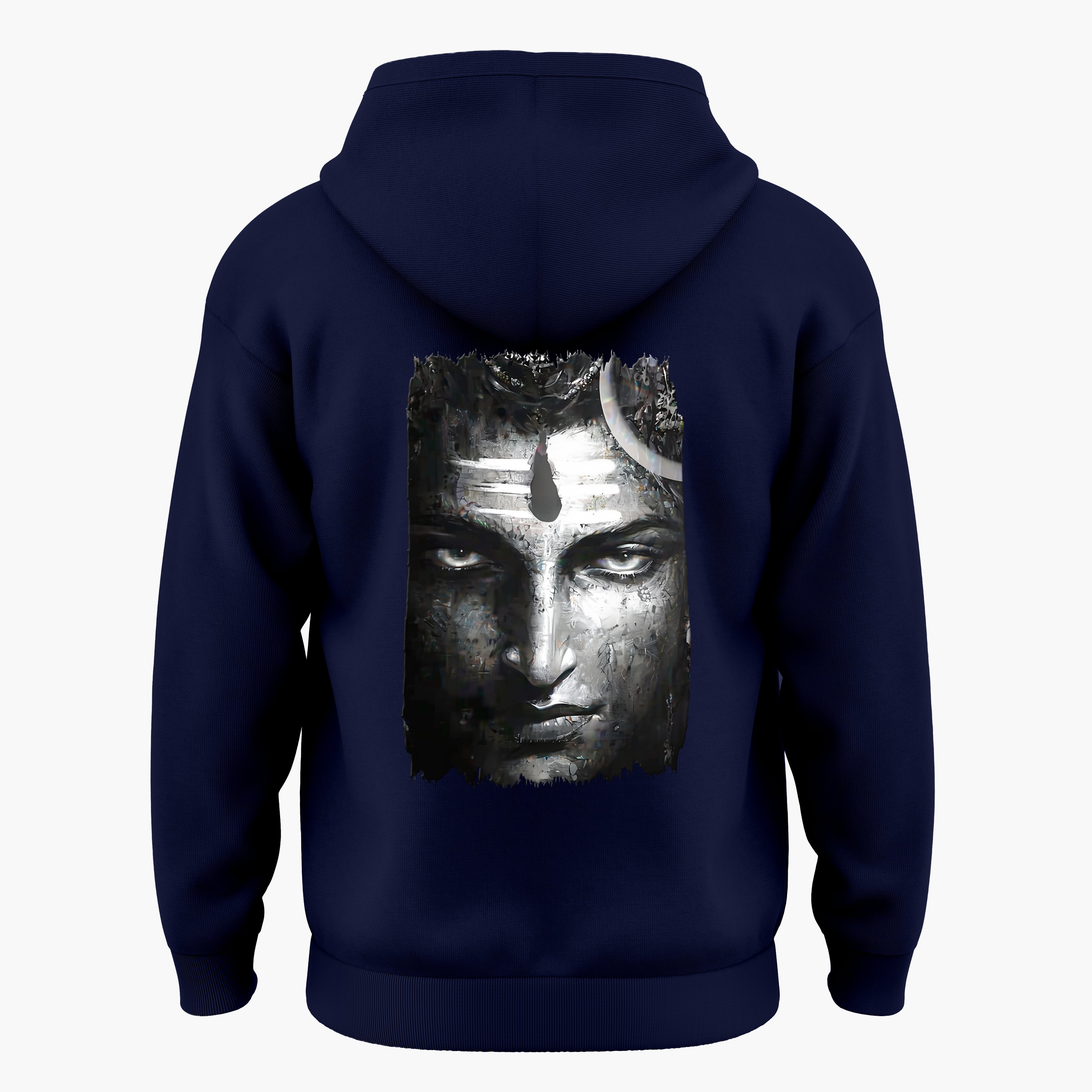 The Māhādev Collection - Bholenath II Hoodie Back Print