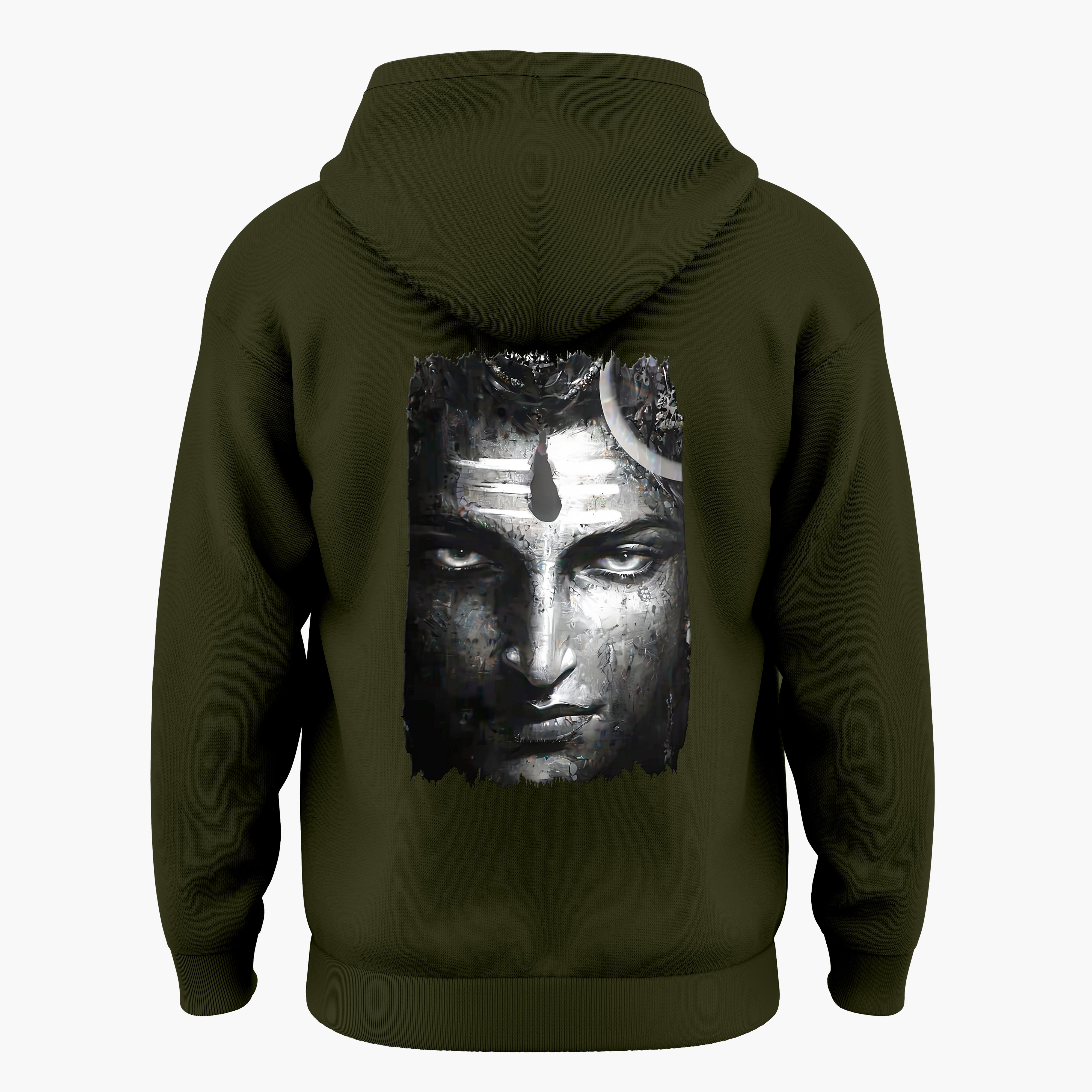 The Māhādev Collection - Bholenath II Hoodie Back Print