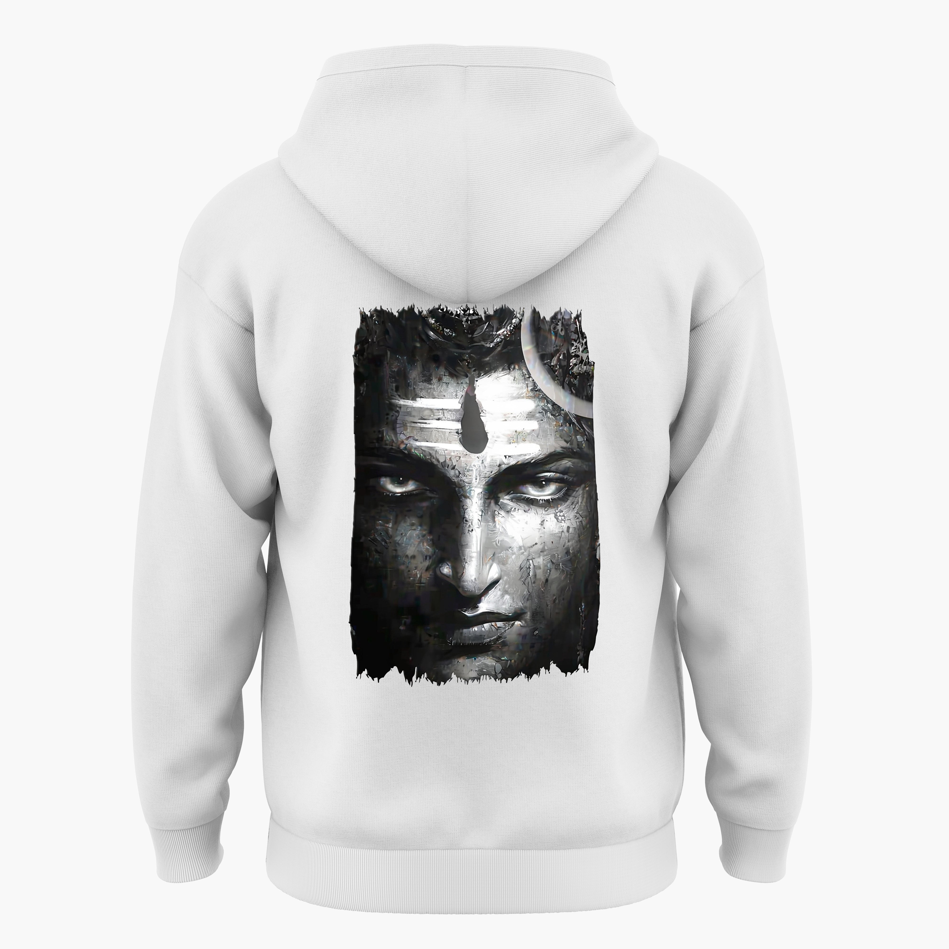 The Māhādev Collection - Bholenath II Hoodie Back Print