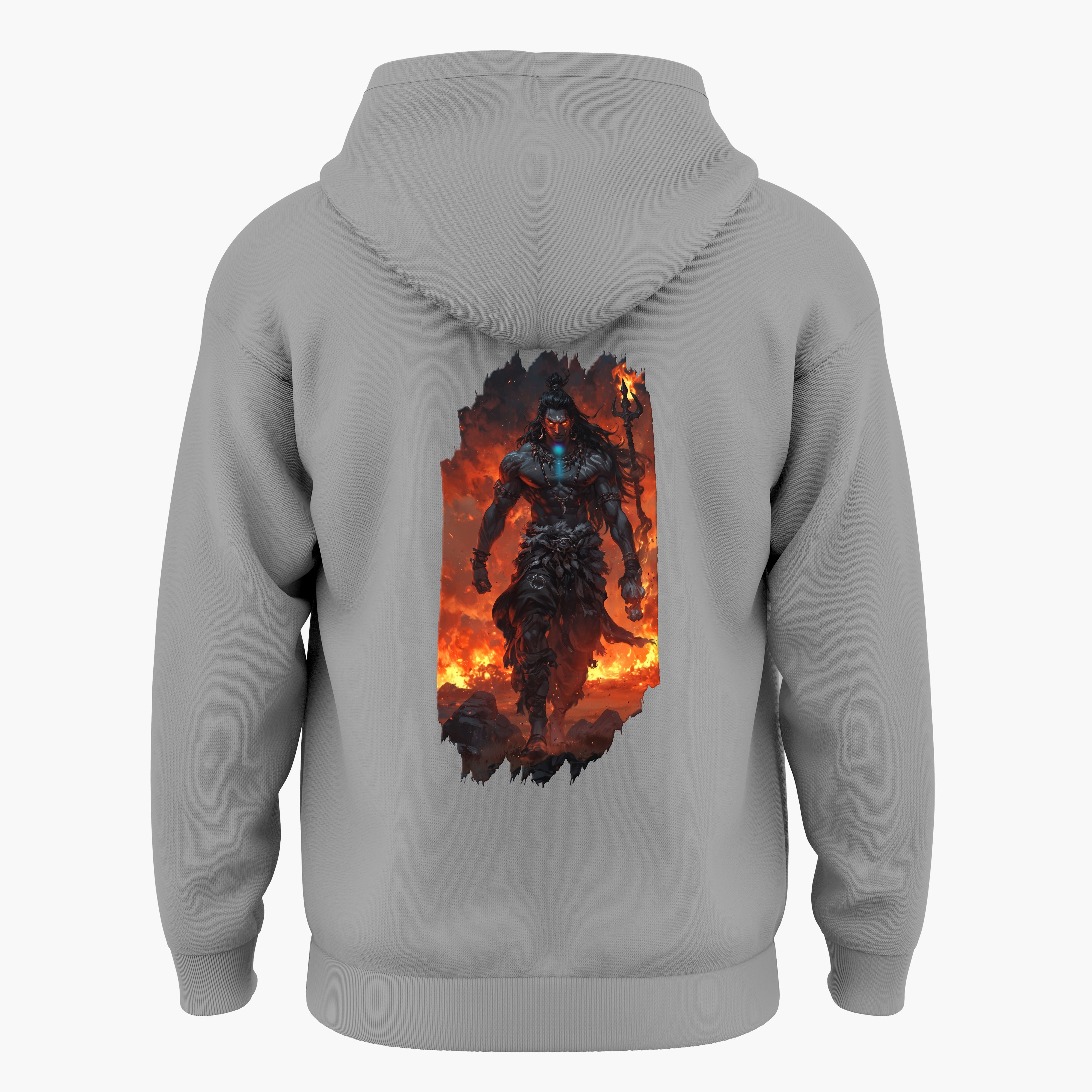 The Māhādev Collection - Rudra II Hoodie Back Print