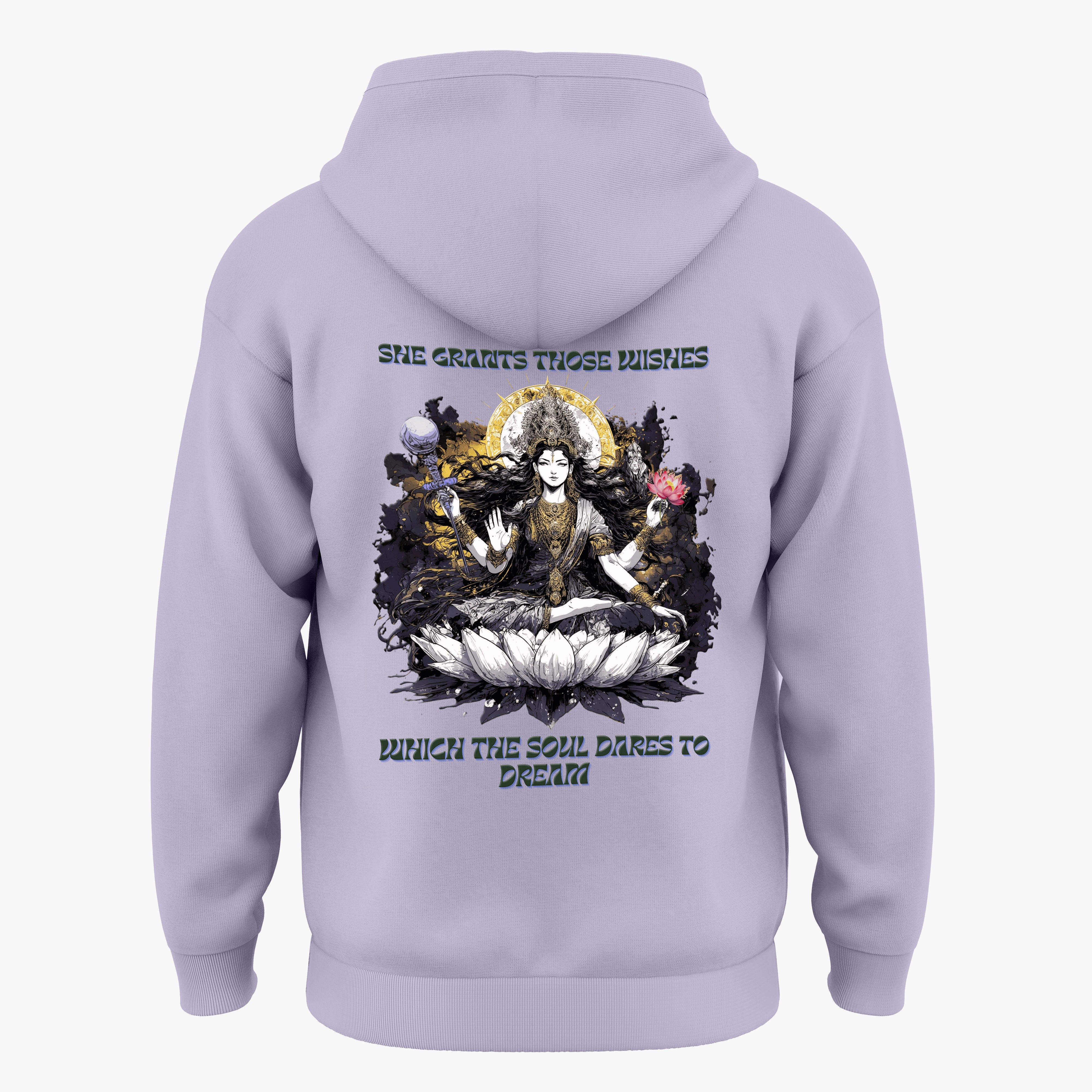The Cosmic Nine - Celestial Grace Hoodie Back Print